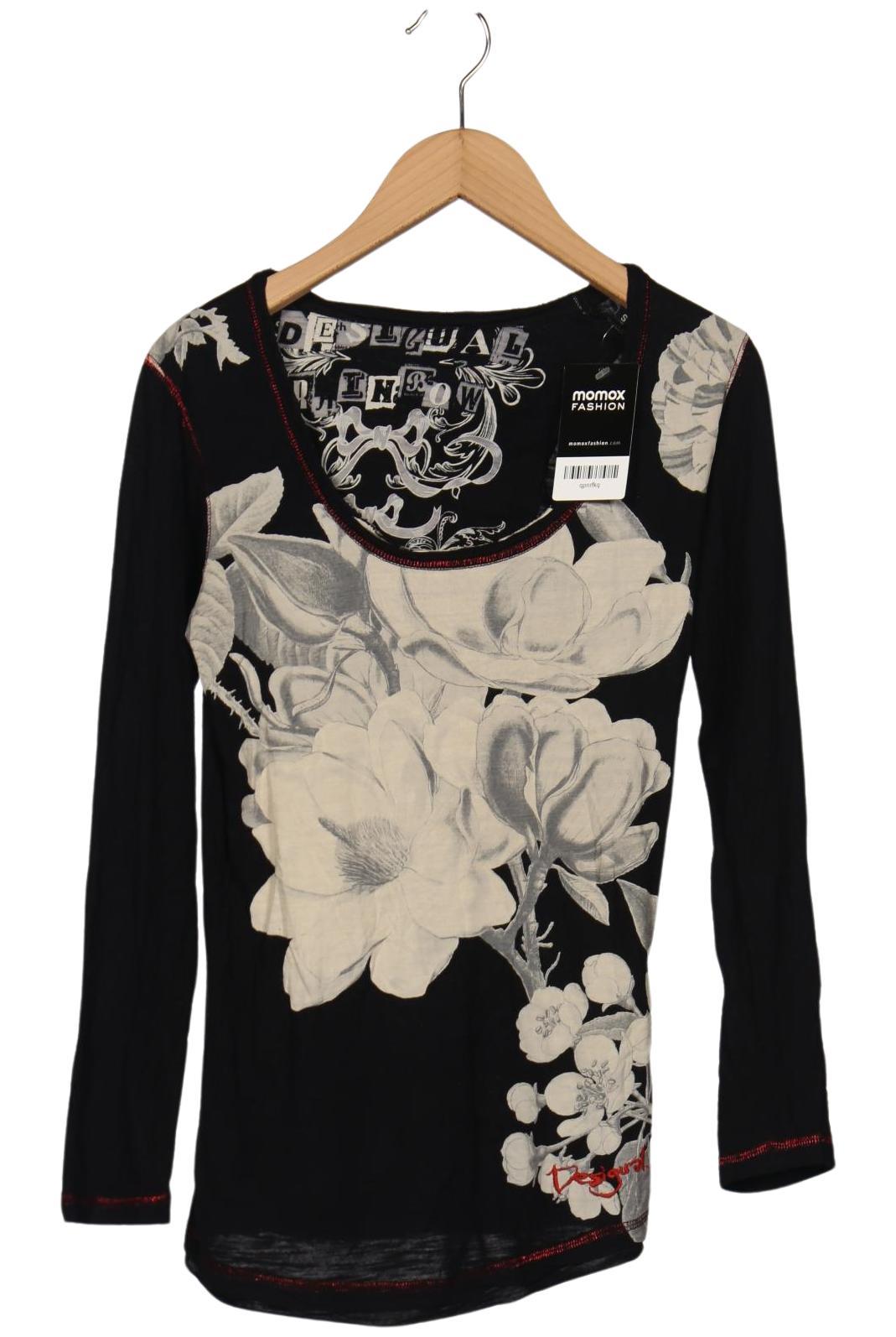 

Desigual Damen Langarmshirt, schwarz, Gr. 36