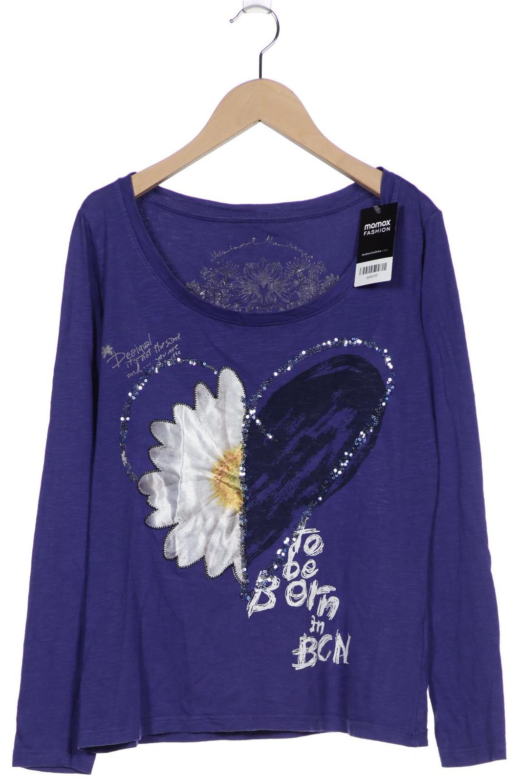 

Desigual Damen Langarmshirt, blau