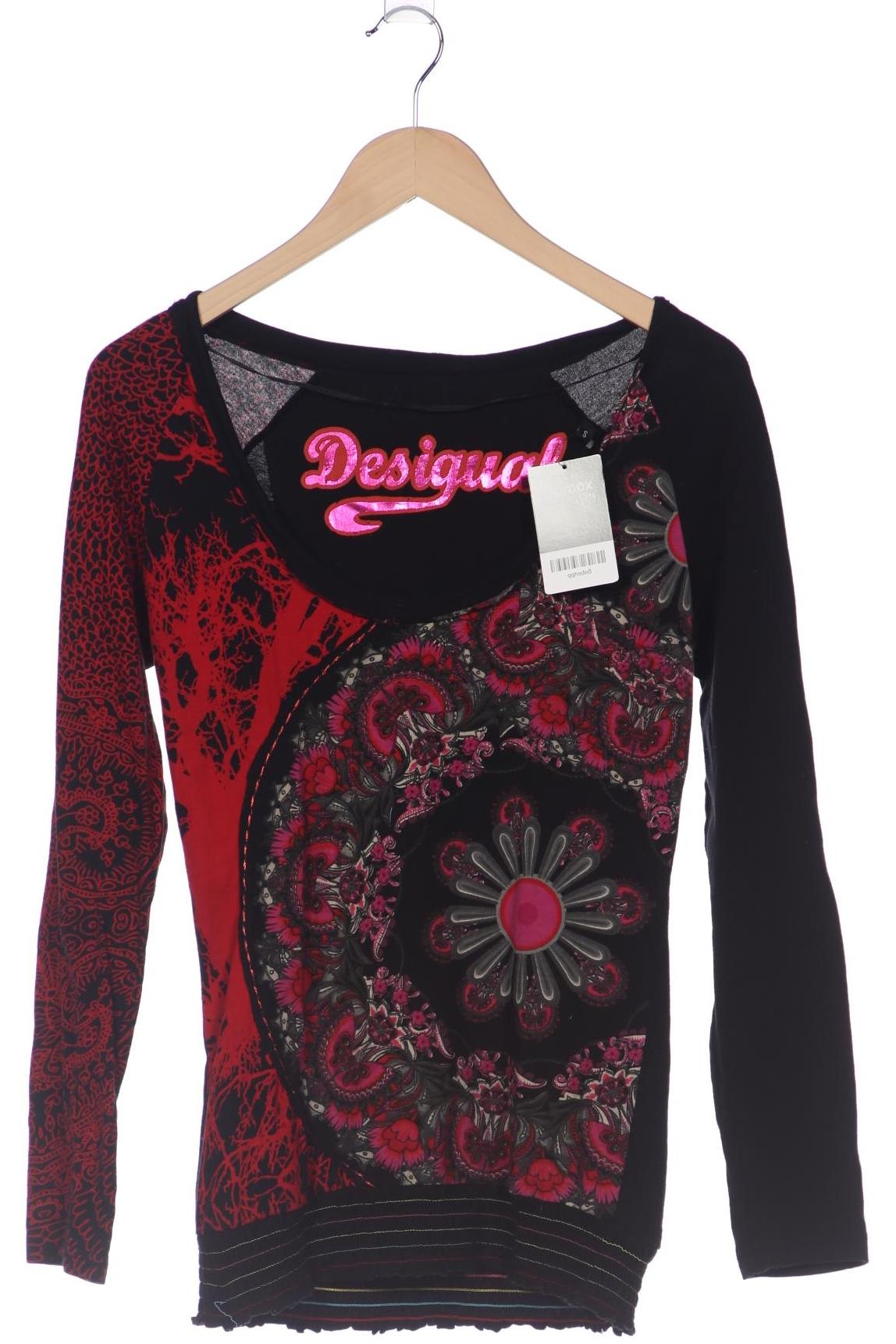 

Desigual Damen Langarmshirt, schwarz, Gr. 36