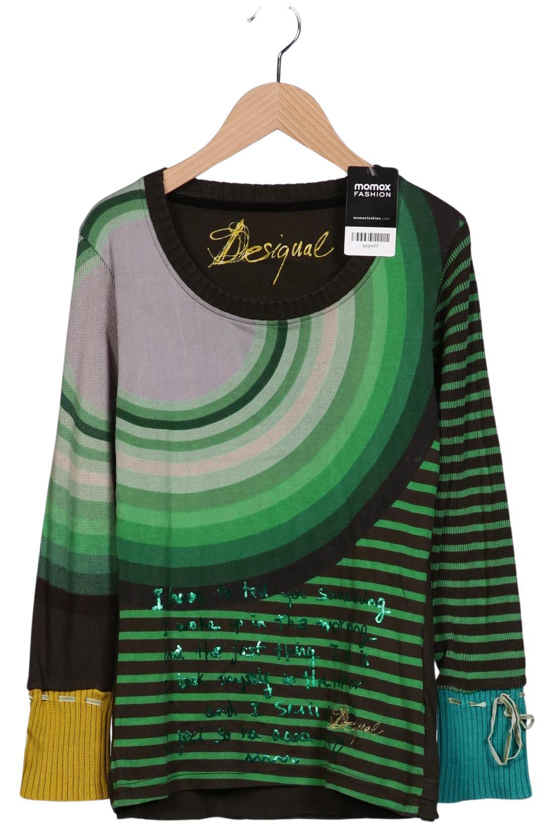 

Desigual Damen Langarmshirt, mehrfarbig, Gr. 36