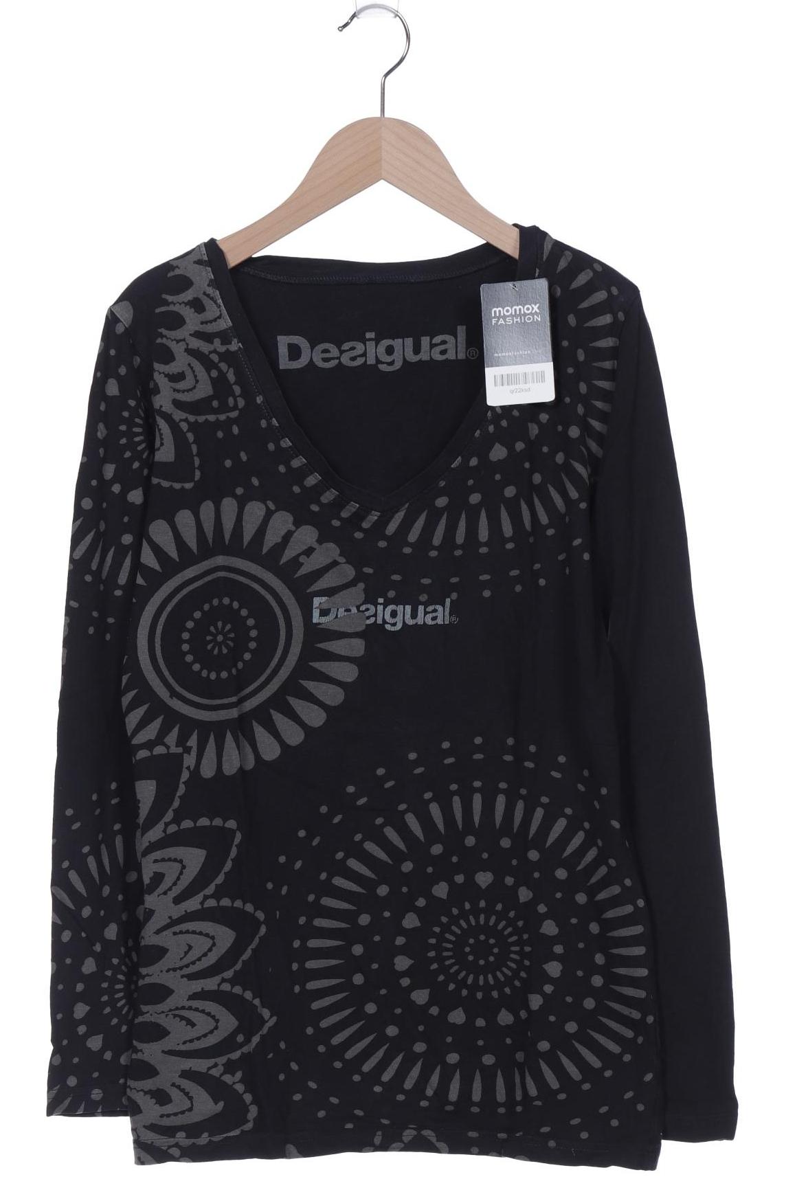 

Desigual Damen Langarmshirt, schwarz, Gr. 42