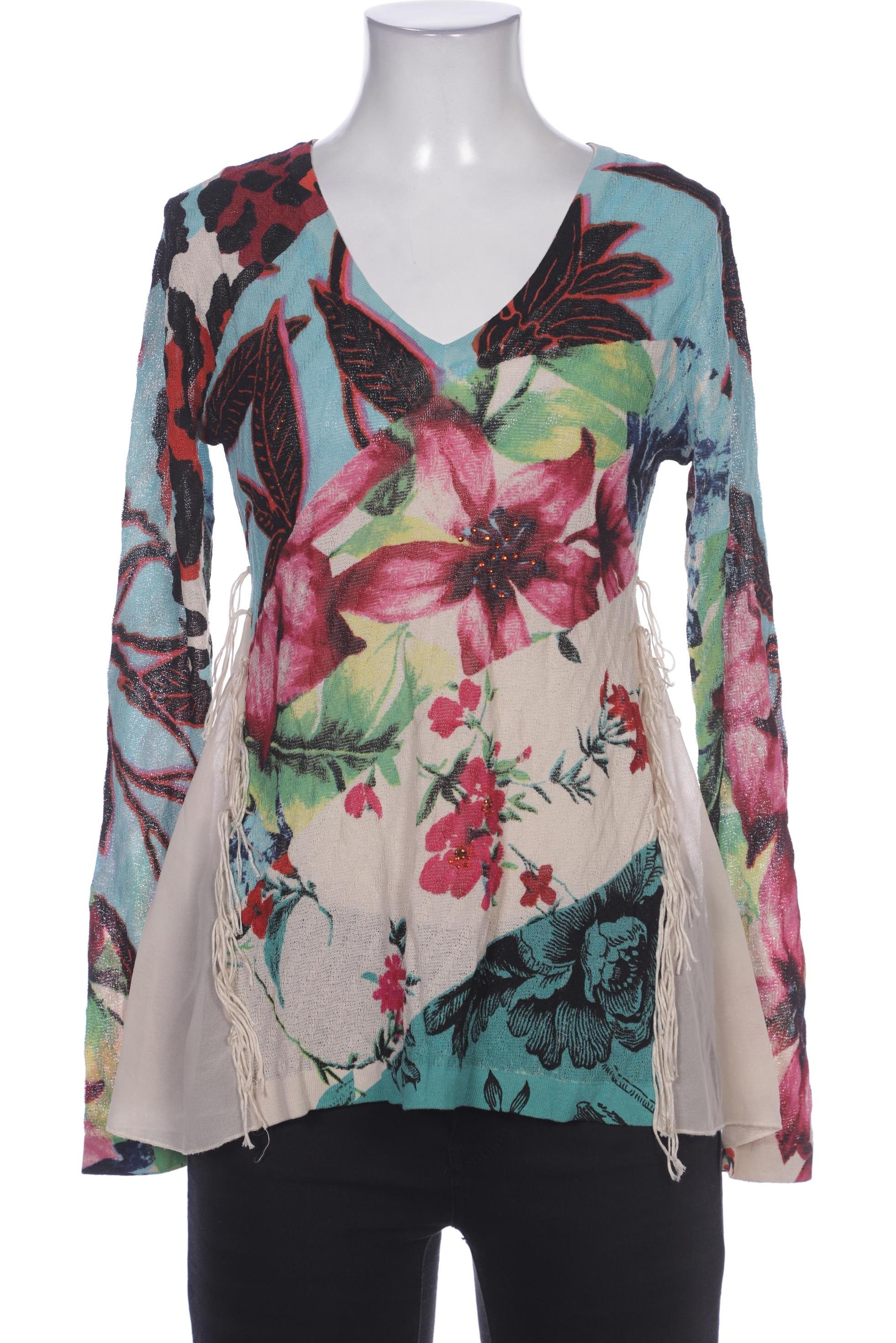 

Desigual Damen Langarmshirt, mehrfarbig, Gr. 34