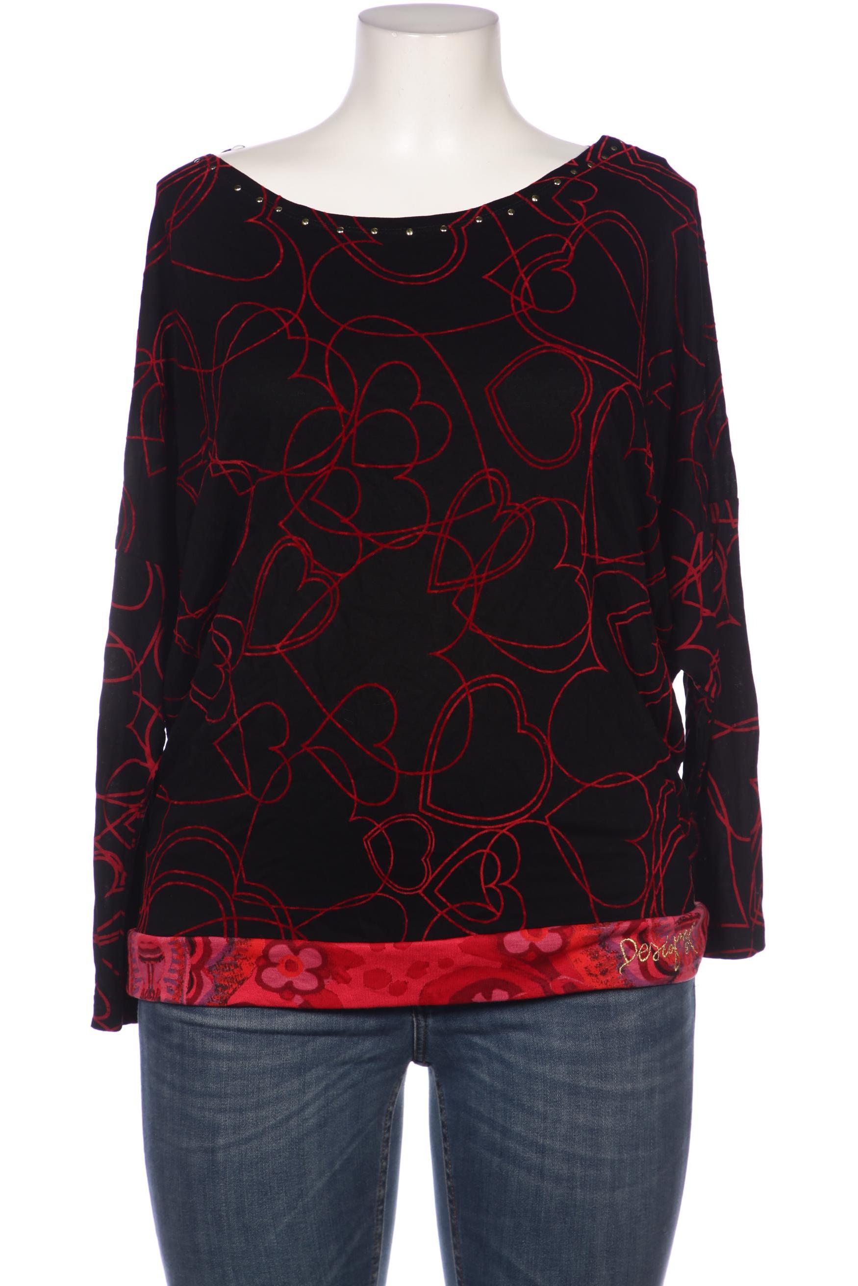 

Desigual Damen Langarmshirt, schwarz, Gr. 42