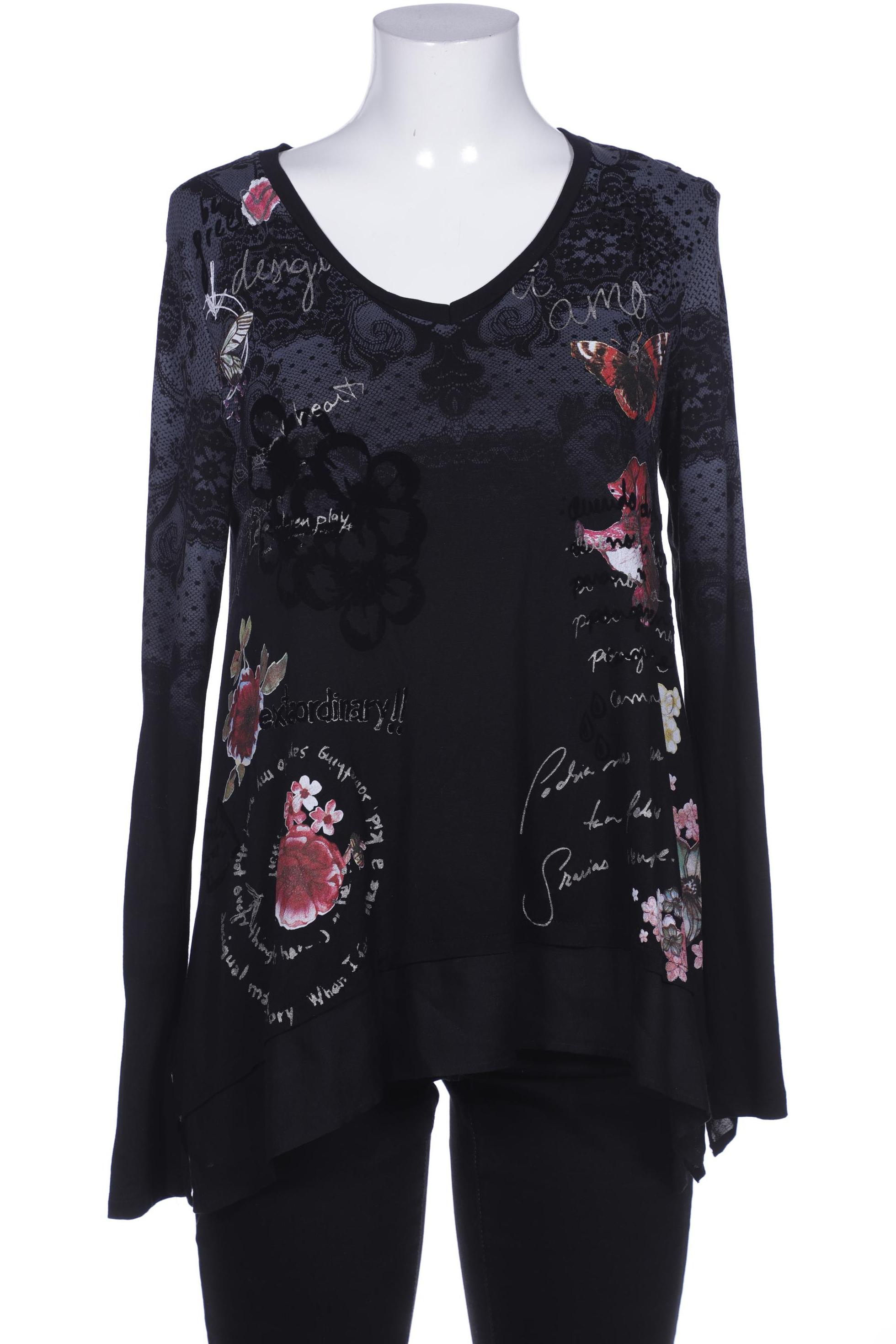 

Desigual Damen Langarmshirt, schwarz