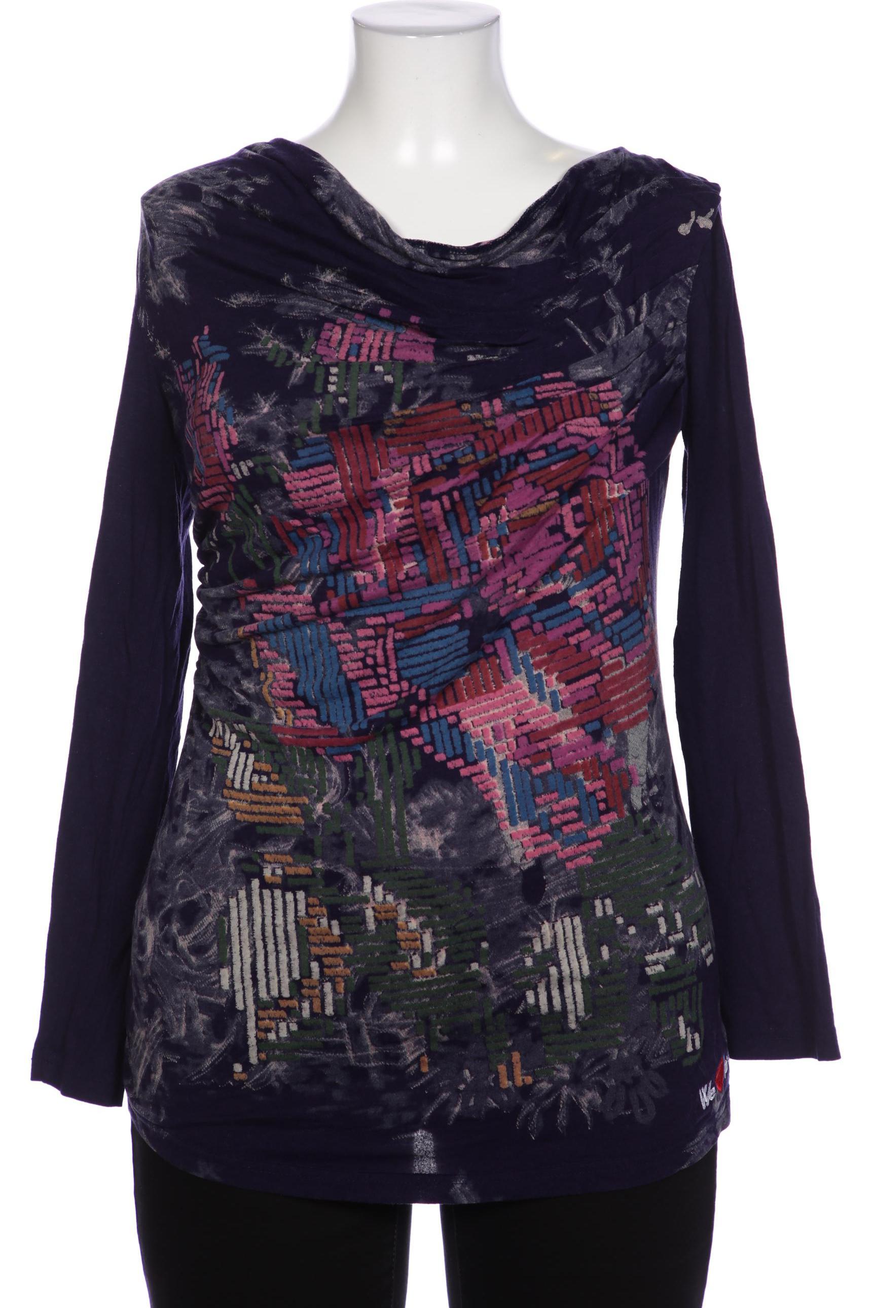

Desigual Damen Langarmshirt, flieder, Gr. 44