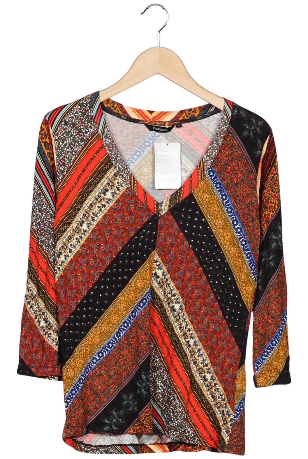 

Desigual Damen Langarmshirt, mehrfarbig, Gr. 42