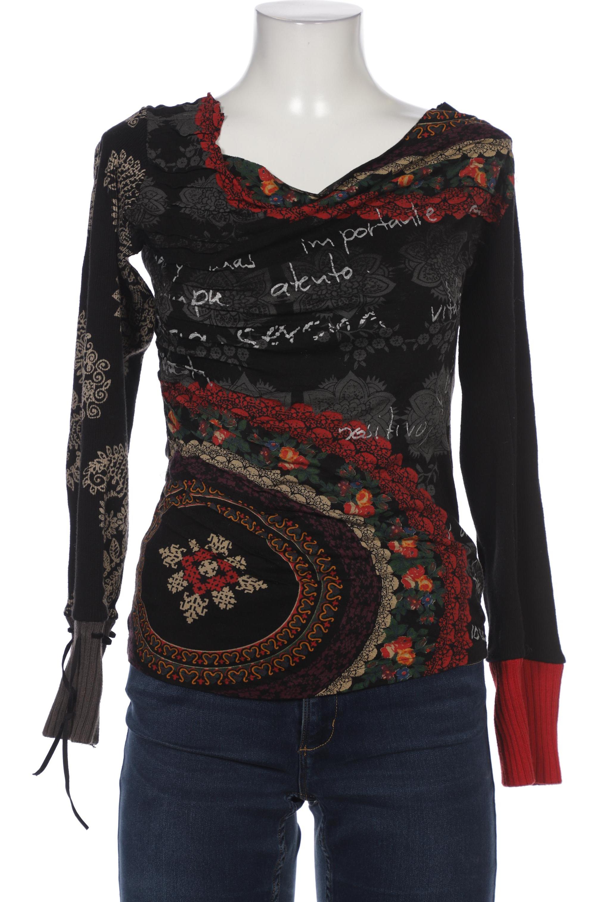 

Desigual Damen Langarmshirt, schwarz