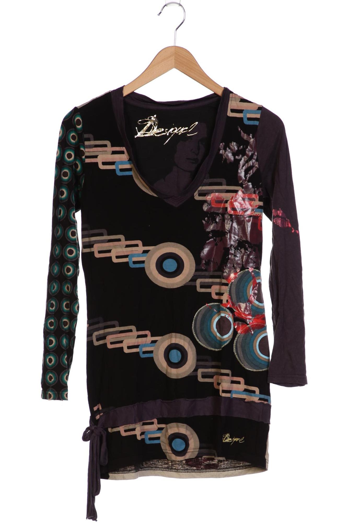 

Desigual Damen Langarmshirt, mehrfarbig, Gr. 42