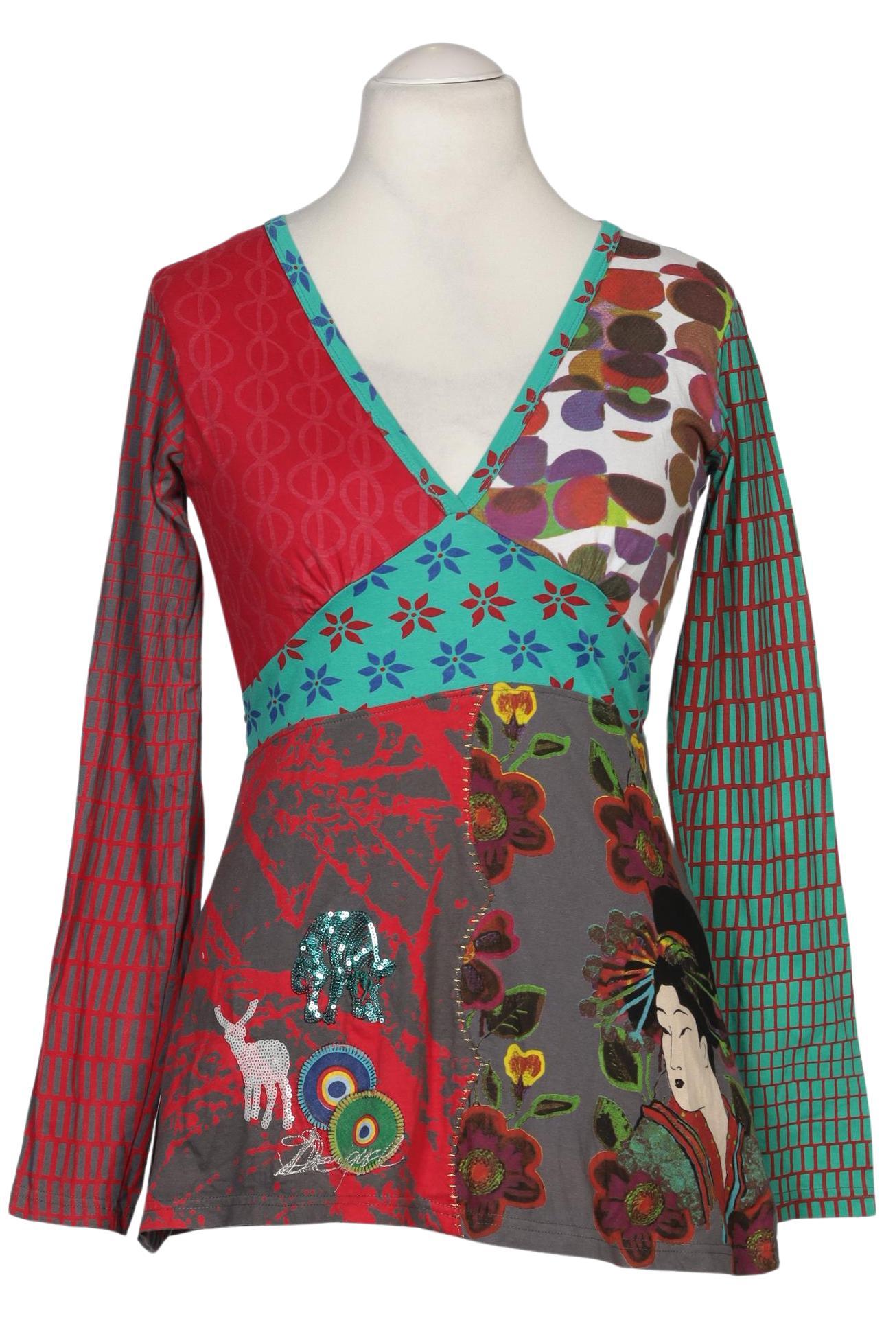 

Desigual Damen Langarmshirt, mehrfarbig, Gr. 44