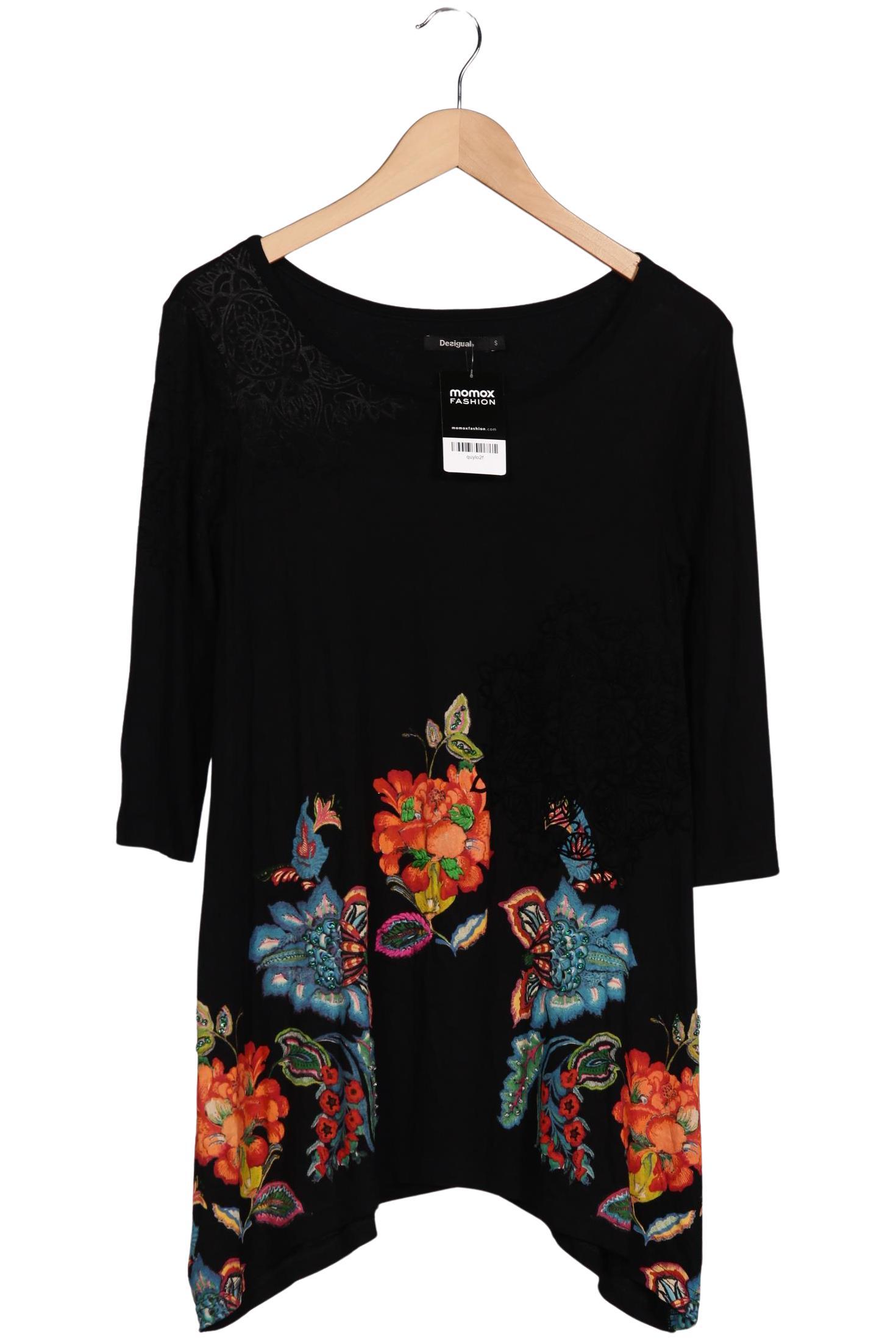 

Desigual Damen Langarmshirt, schwarz, Gr. 36
