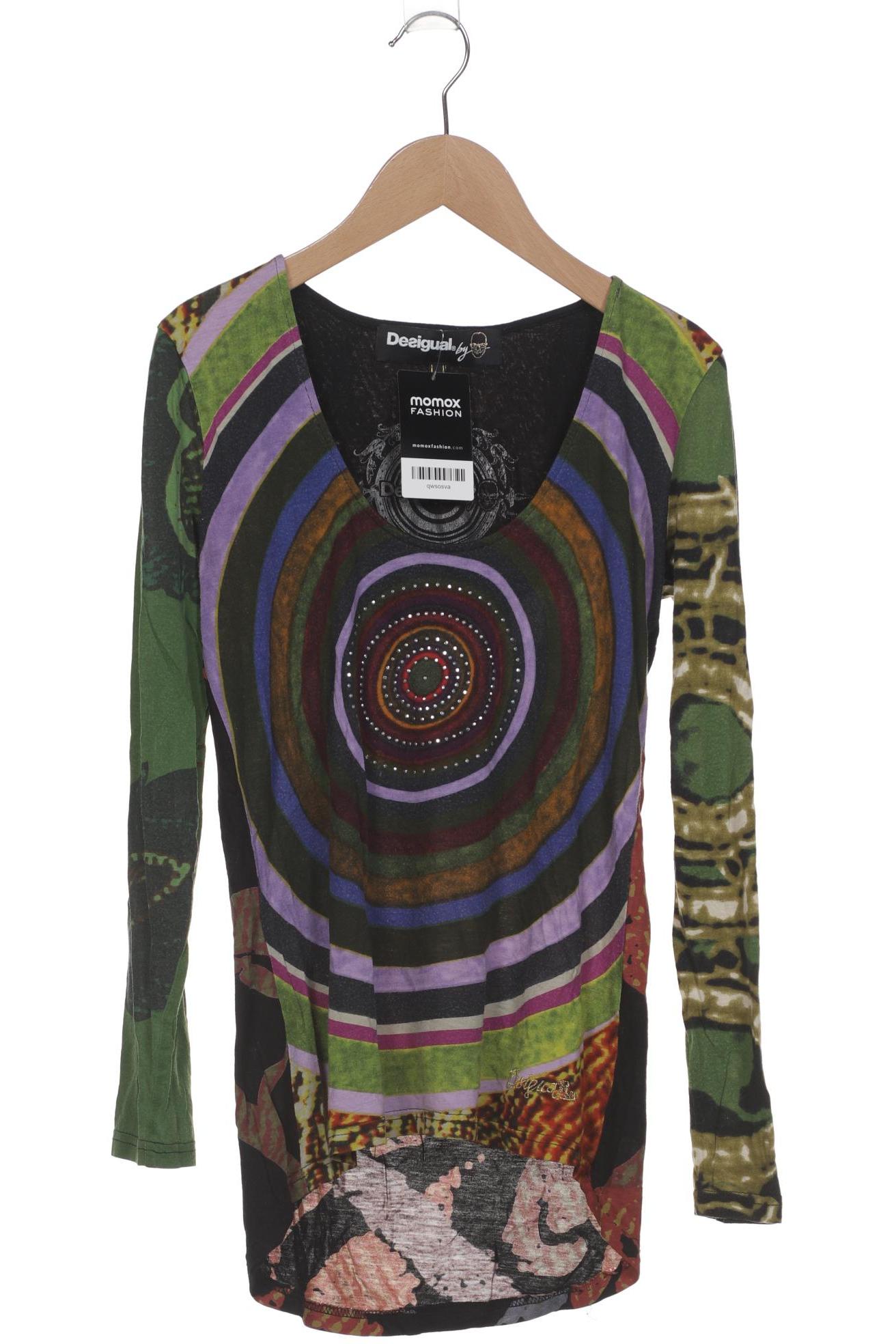 

Desigual Damen Langarmshirt, mehrfarbig, Gr. 36