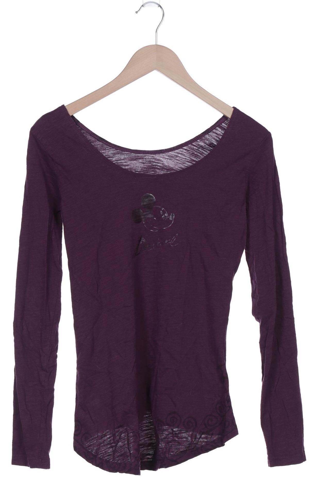 

Desigual Damen Langarmshirt, flieder, Gr. 36