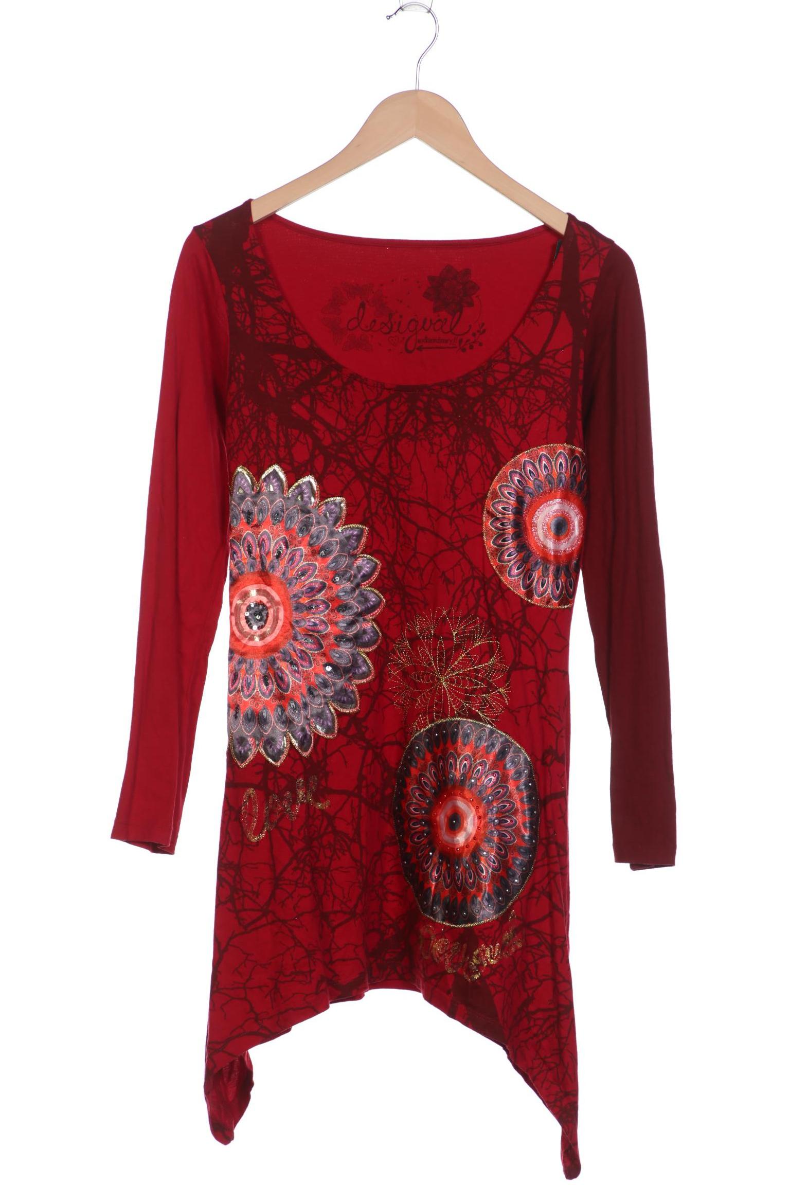 

Desigual Damen Langarmshirt, bordeaux