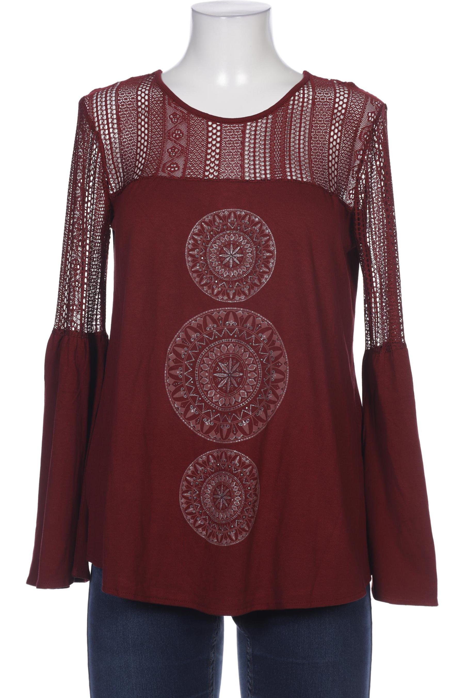 

Desigual Damen Langarmshirt, bordeaux