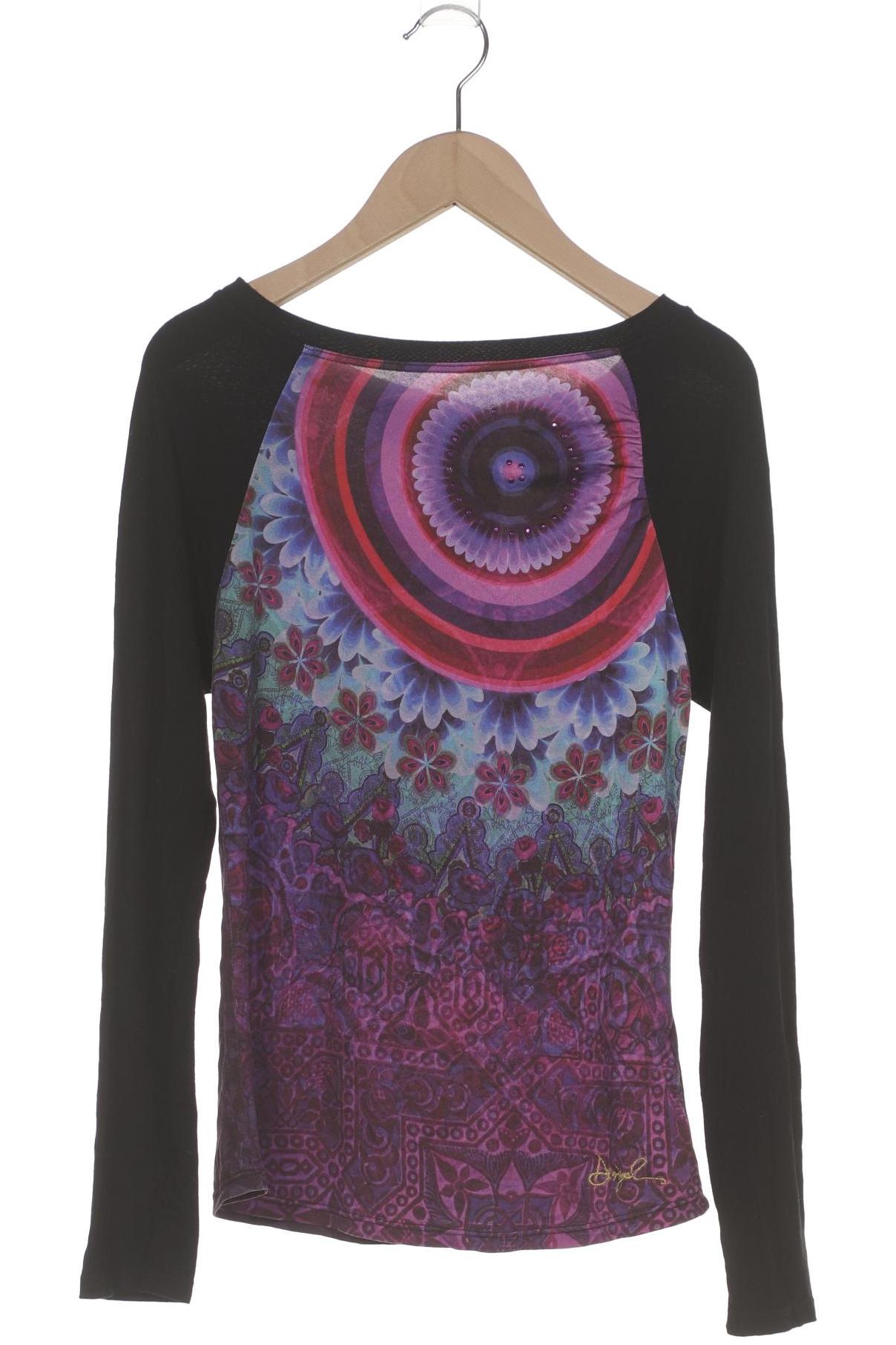

Desigual Damen Langarmshirt, flieder, Gr. 36