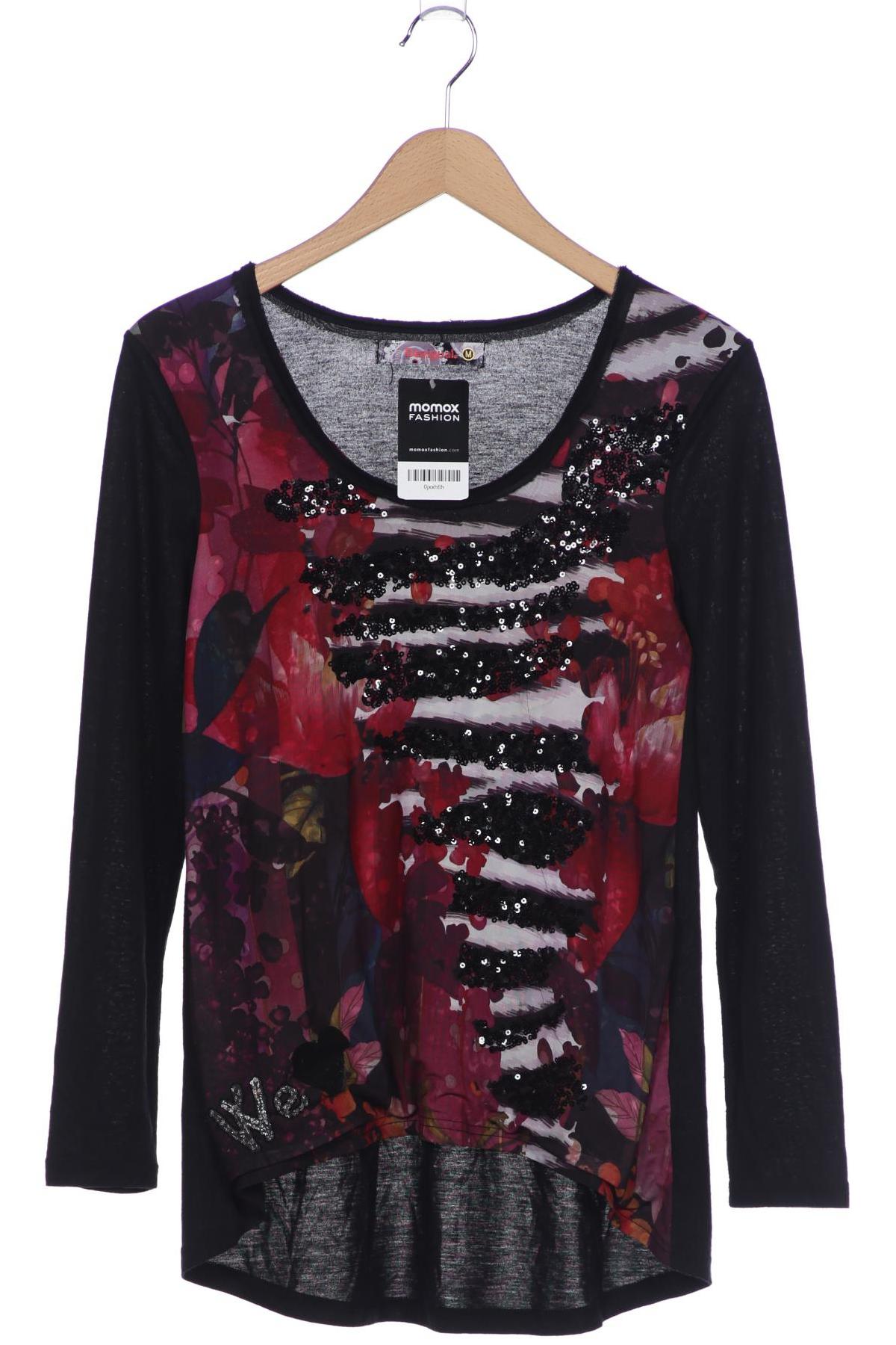 

Desigual Damen Langarmshirt, mehrfarbig, Gr. 38