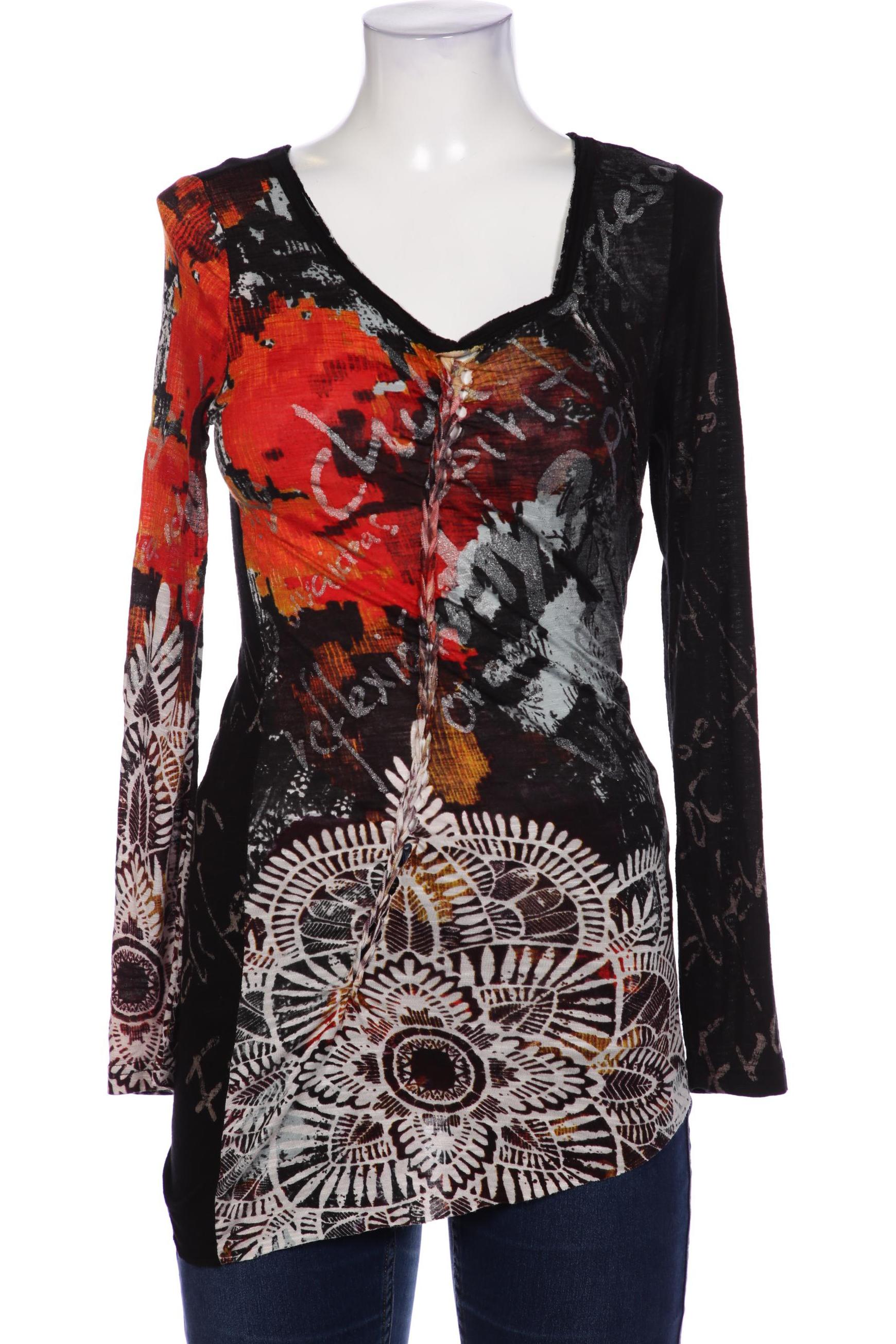 

Desigual Damen Langarmshirt, schwarz, Gr. 42