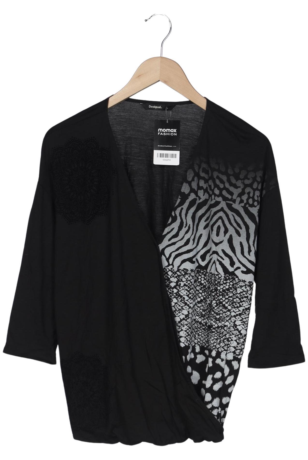

Desigual Damen Langarmshirt, schwarz, Gr. 42