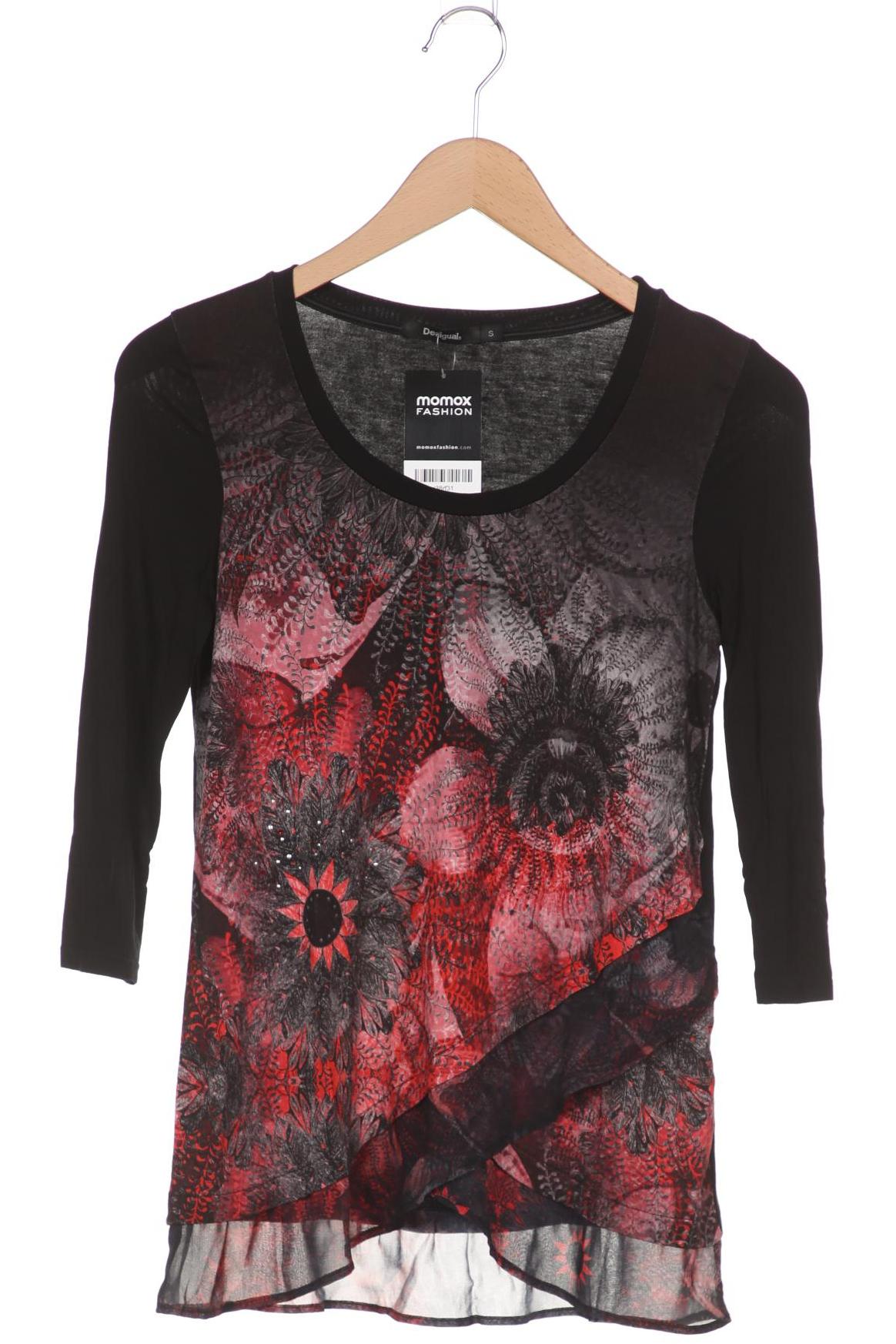 

Desigual Damen Langarmshirt, schwarz, Gr. 36