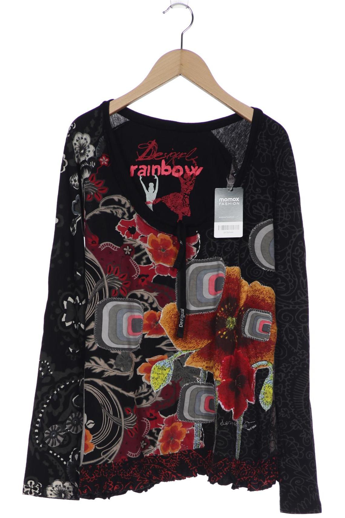 

Desigual Damen Langarmshirt, schwarz, Gr. 42