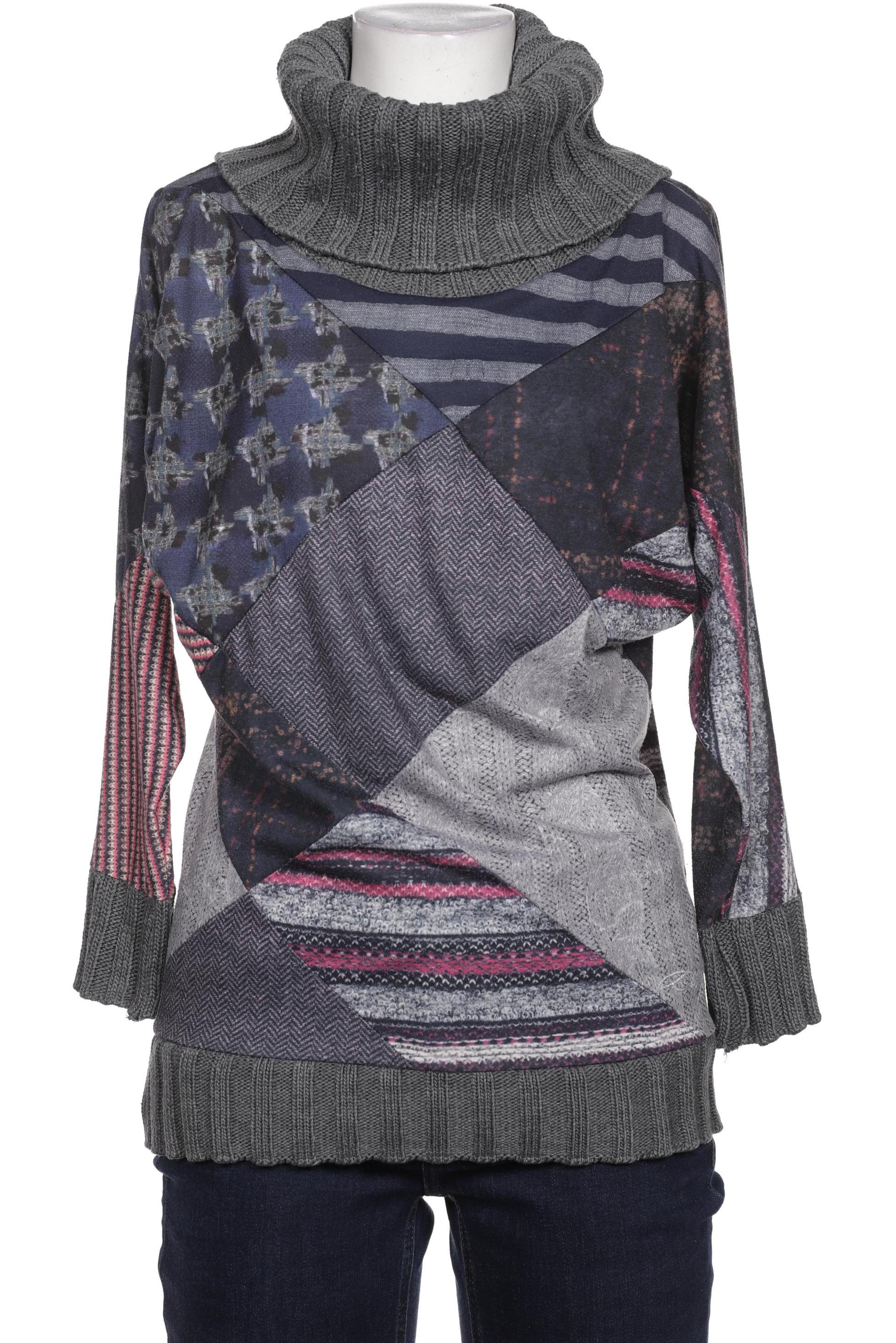 

Desigual Damen Langarmshirt, grau, Gr. 38