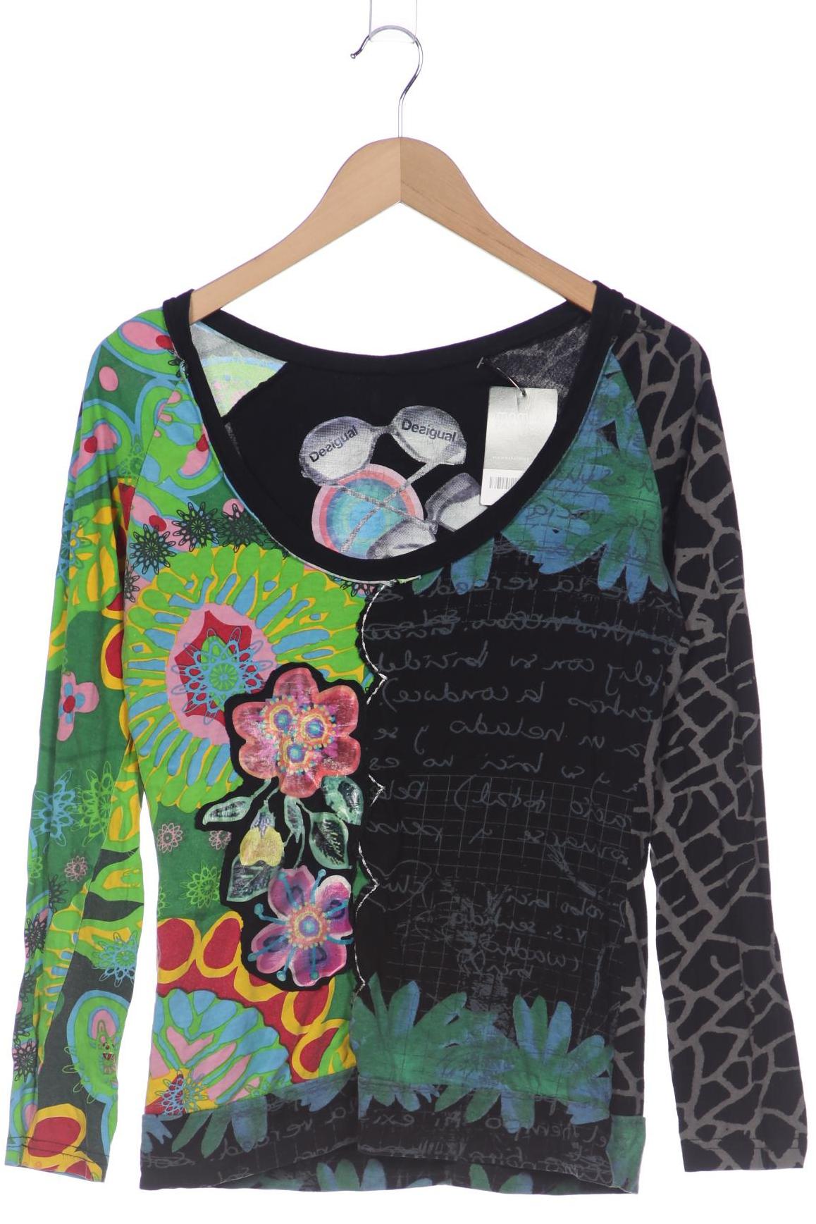 

Desigual Damen Langarmshirt, mehrfarbig, Gr. 38
