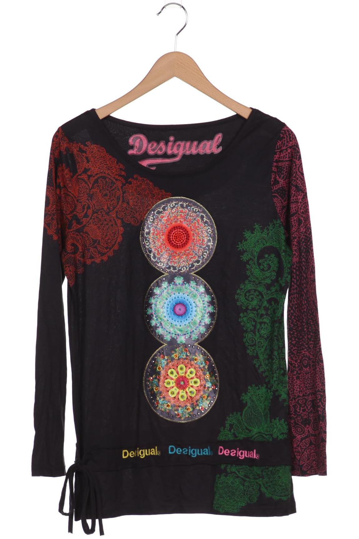 

Desigual Damen Langarmshirt, schwarz, Gr. 44