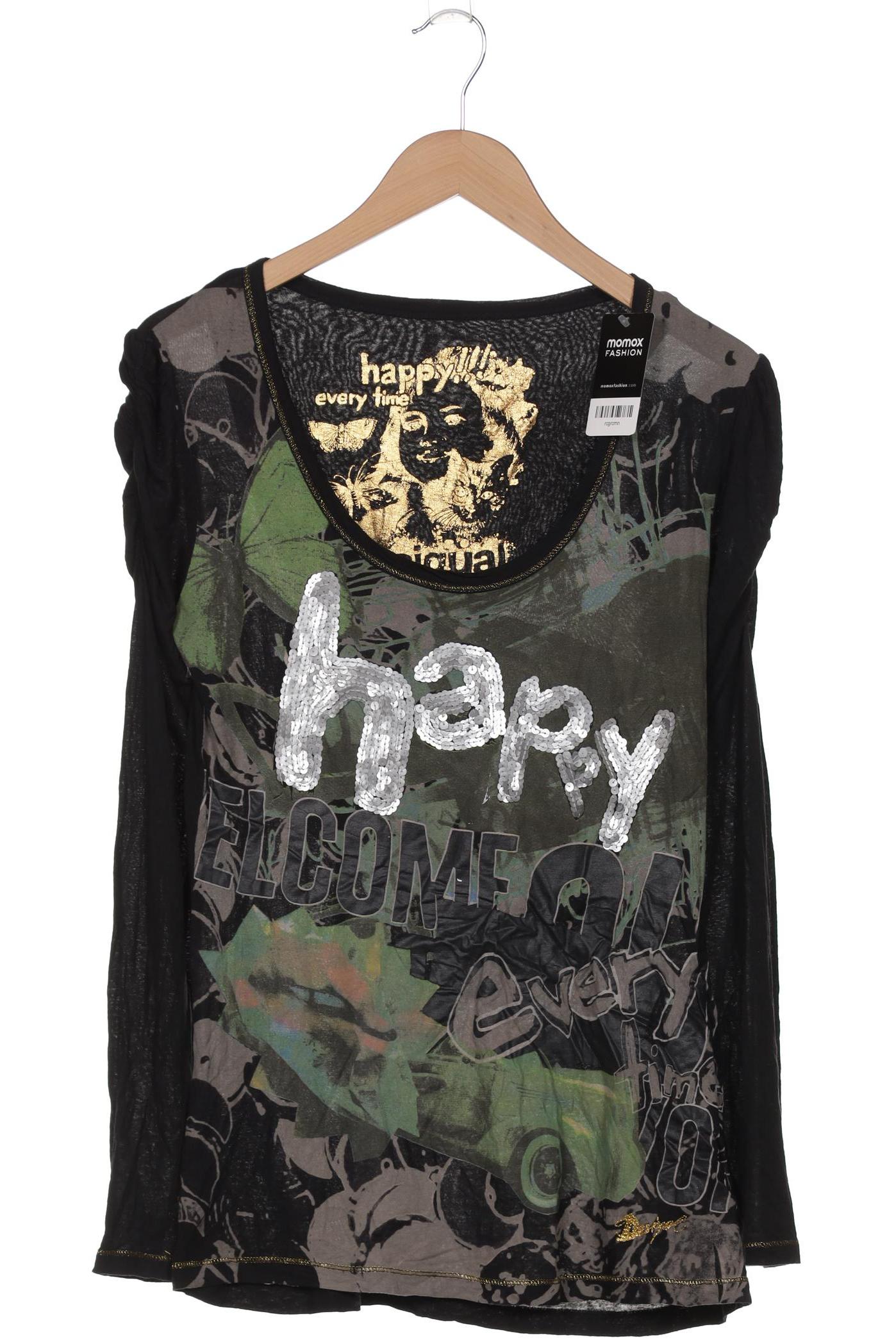 

Desigual Damen Langarmshirt, mehrfarbig, Gr. 44