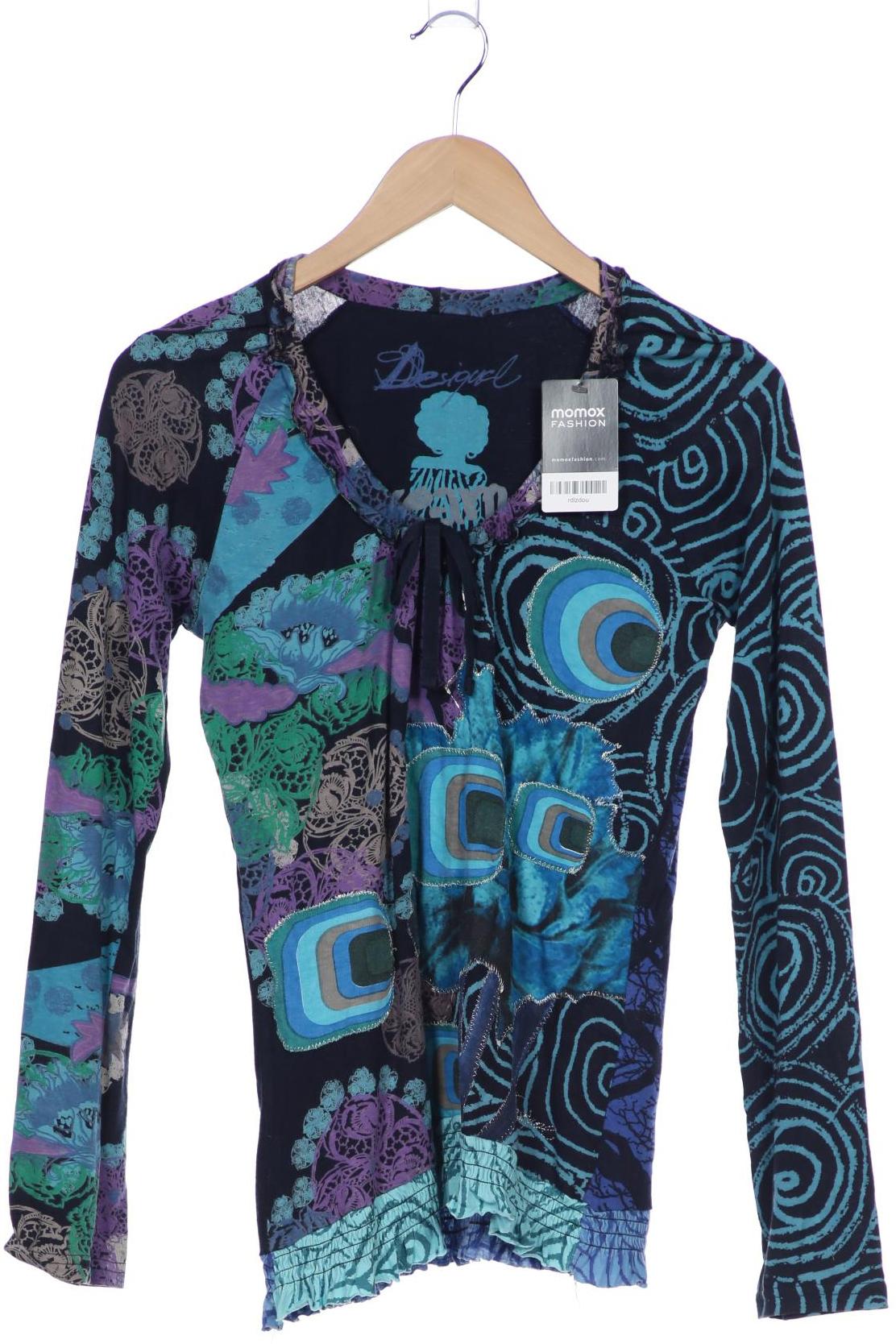 

Desigual Damen Langarmshirt, mehrfarbig, Gr. 38