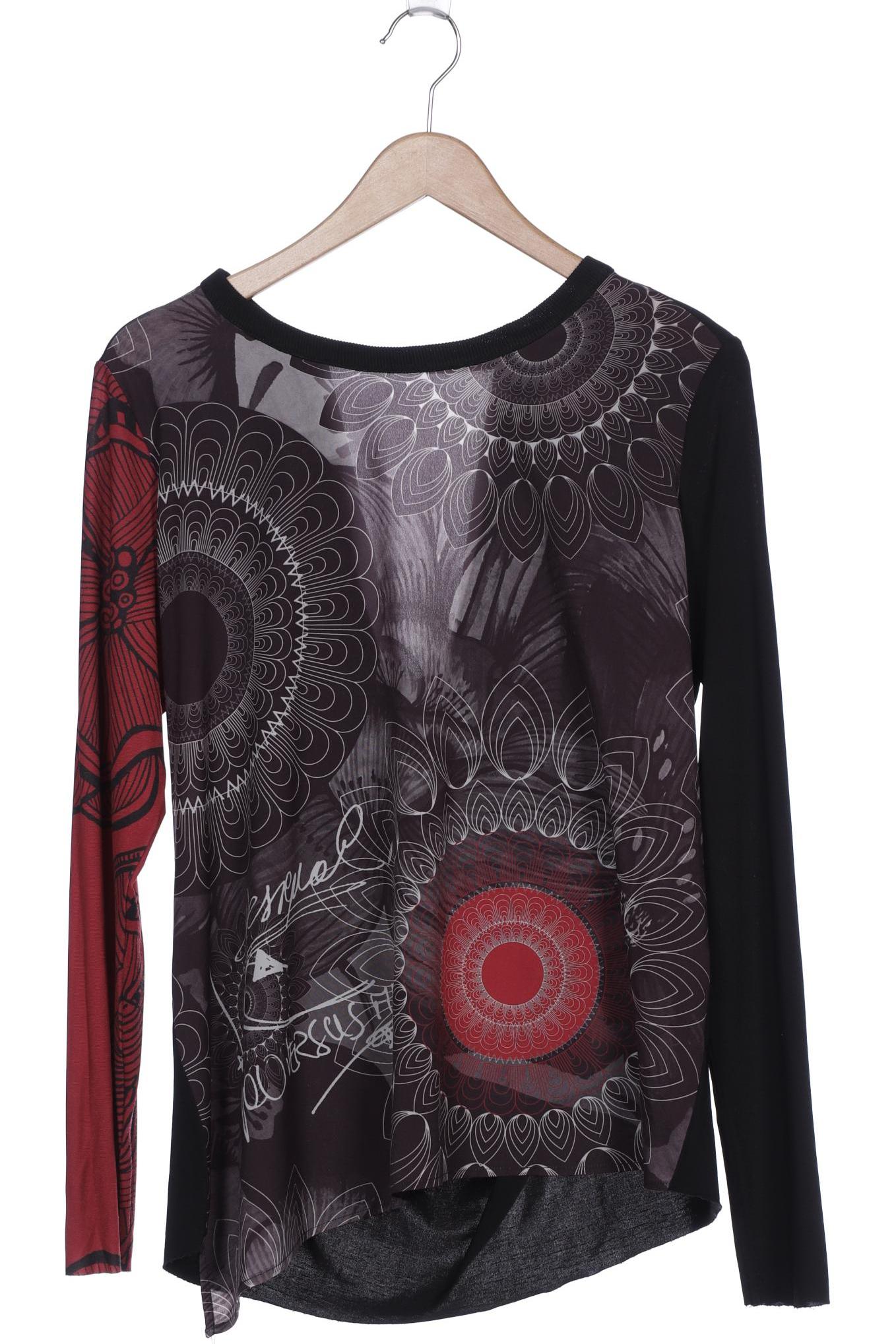 

Desigual Damen Langarmshirt, grau, Gr. 42