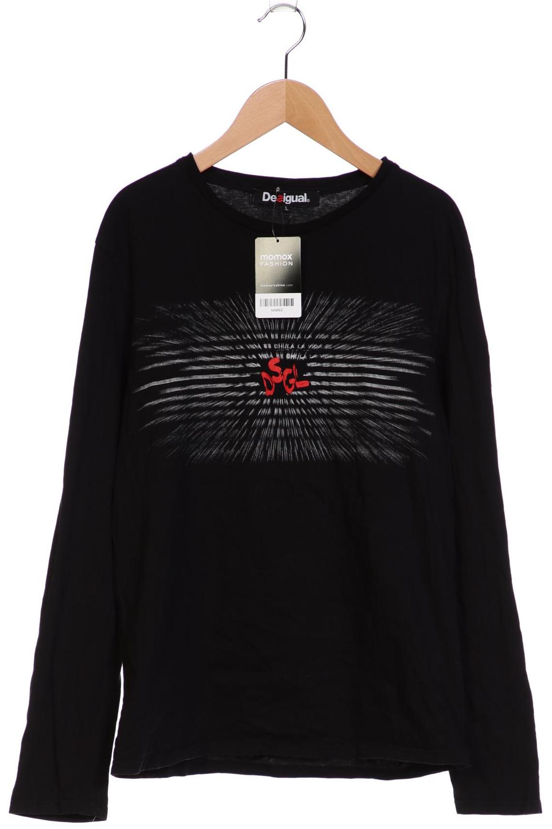 

Desigual Damen Langarmshirt, schwarz, Gr. 42