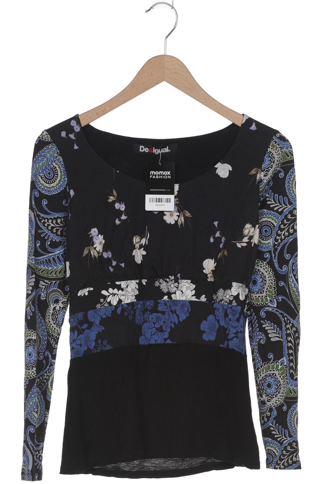 

Desigual Damen Langarmshirt, schwarz, Gr. 36