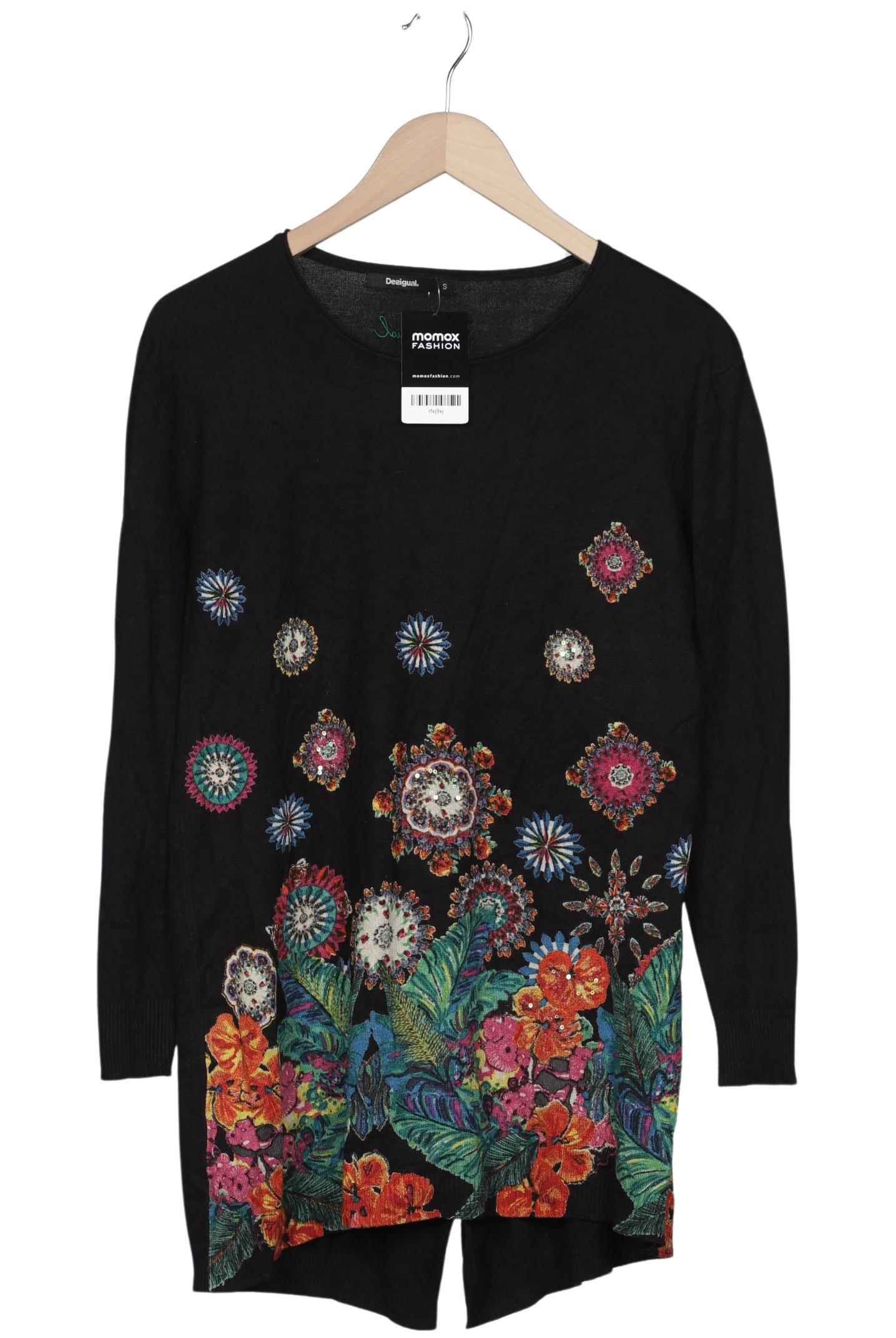 

Desigual Damen Langarmshirt, schwarz, Gr. 36