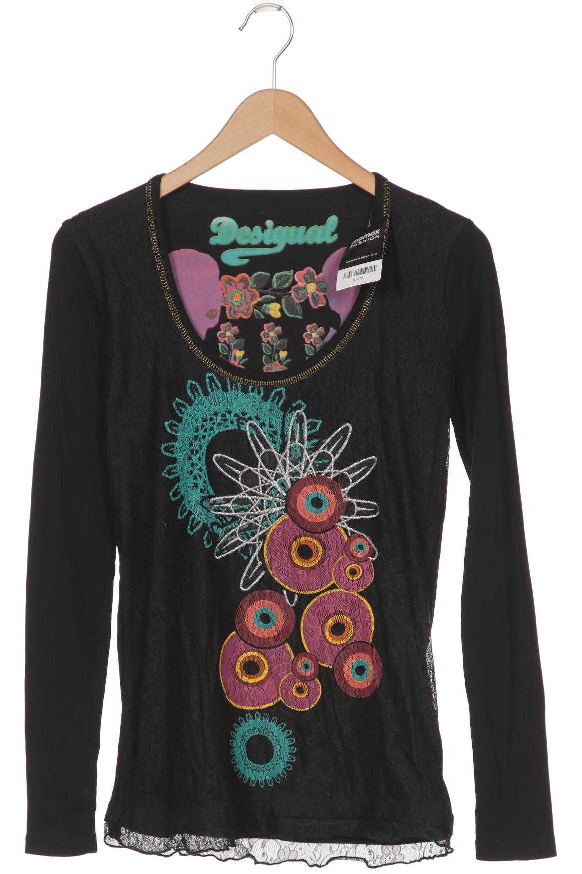 

Desigual Damen Langarmshirt, schwarz, Gr. 42