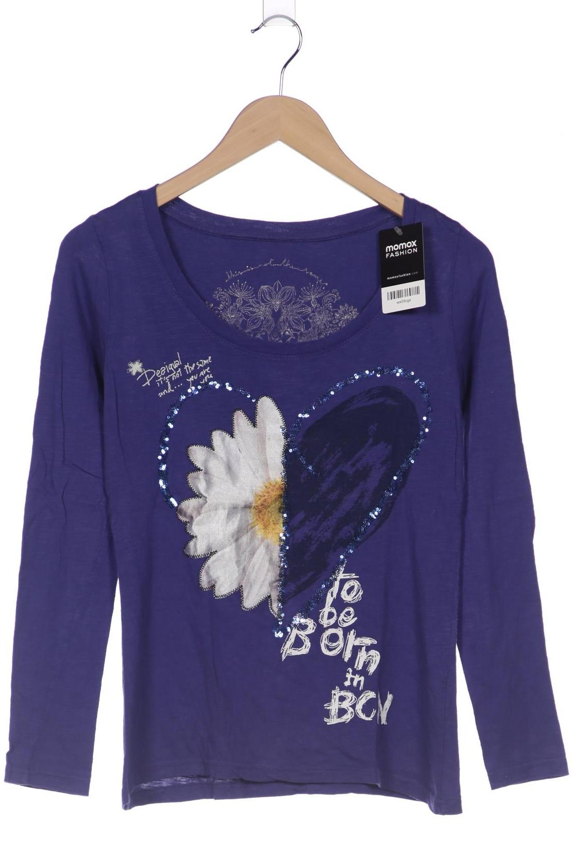 

Desigual Damen Langarmshirt, flieder, Gr. 36