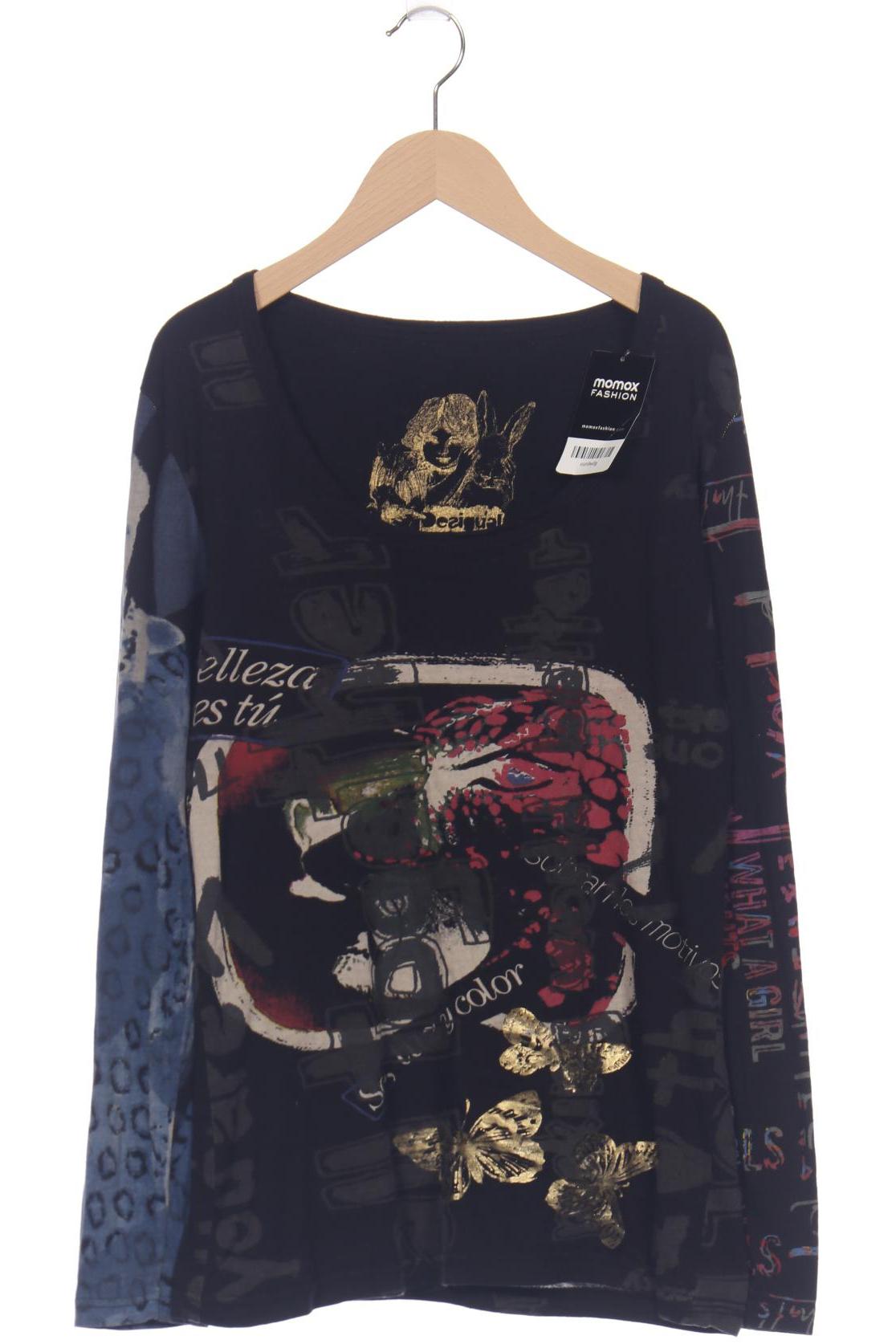 

Desigual Damen Langarmshirt, schwarz, Gr. 42