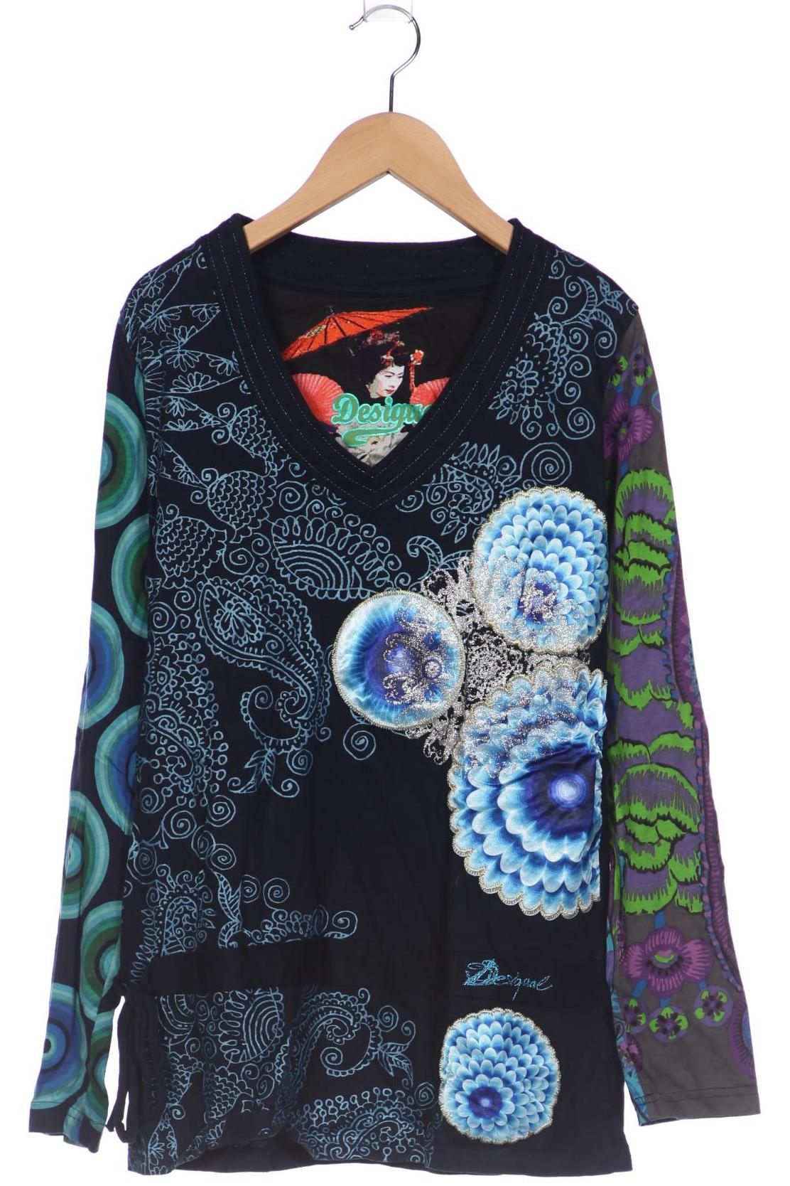 

Desigual Damen Langarmshirt, blau