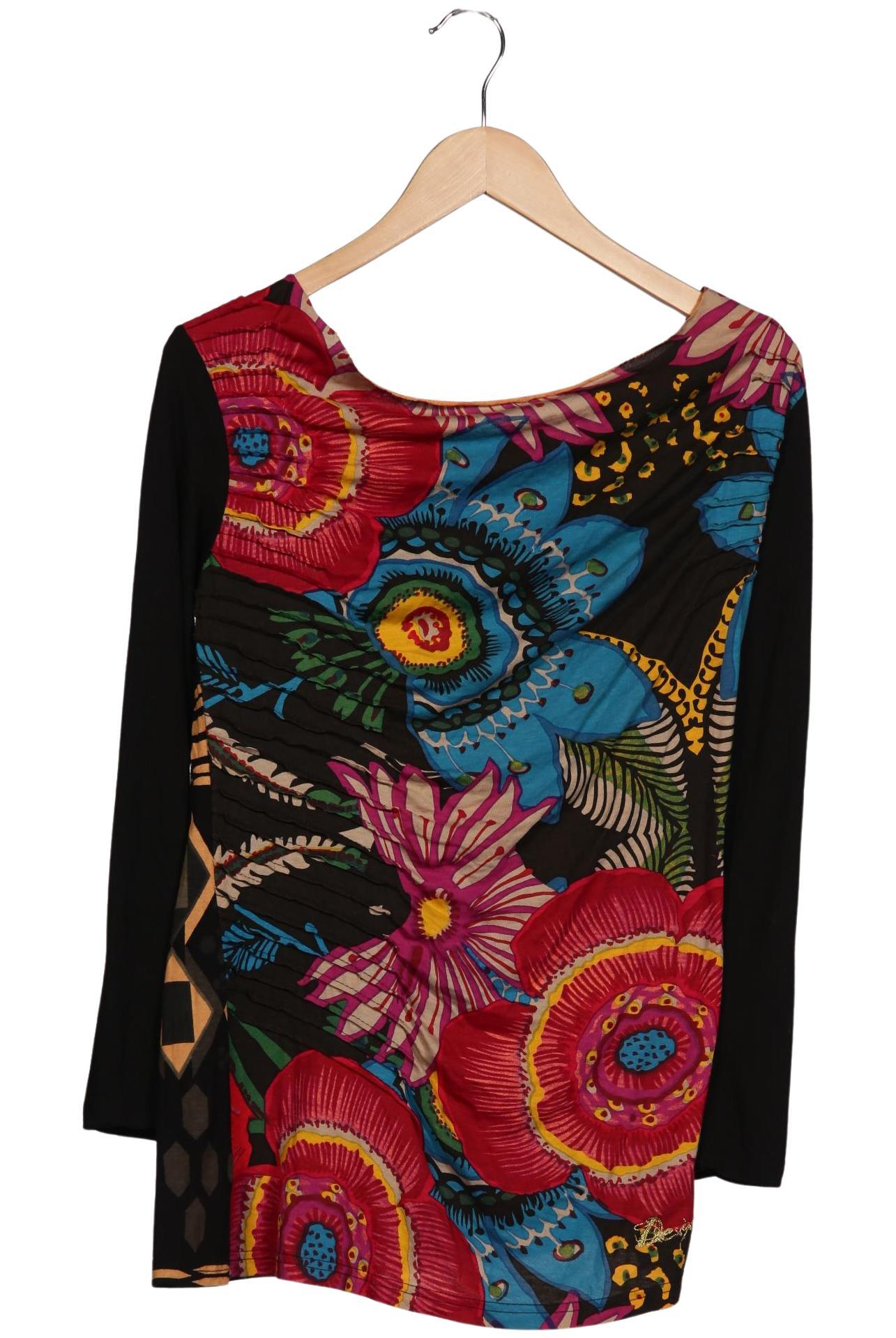 

Desigual Damen Langarmshirt, mehrfarbig, Gr. 42