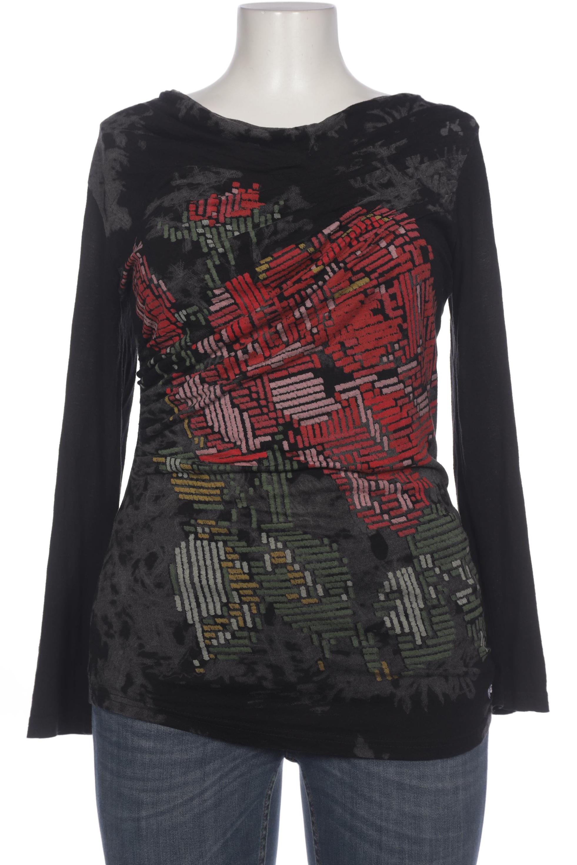 

Desigual Damen Langarmshirt, schwarz, Gr. 42