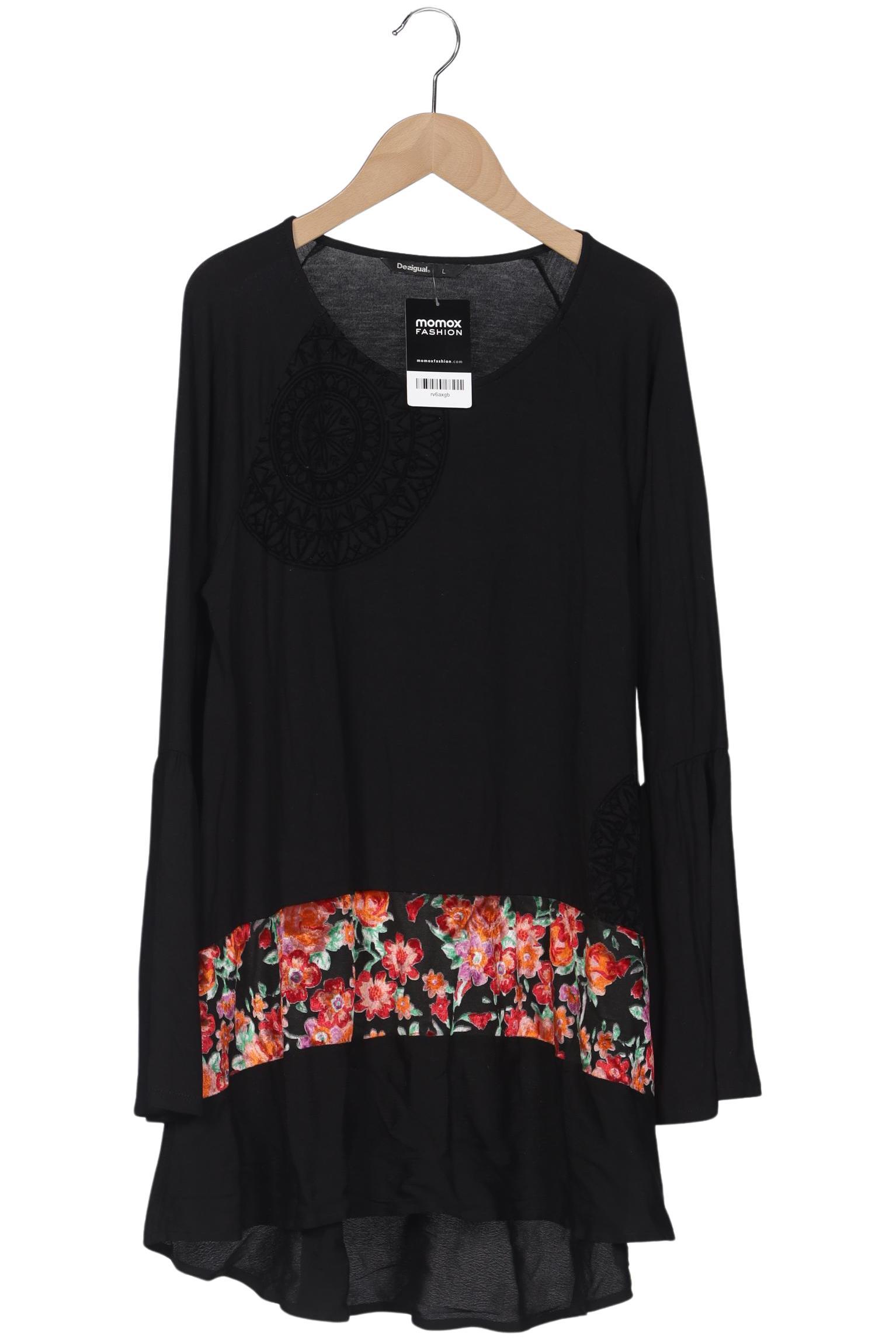 

Desigual Damen Langarmshirt, schwarz, Gr. 42