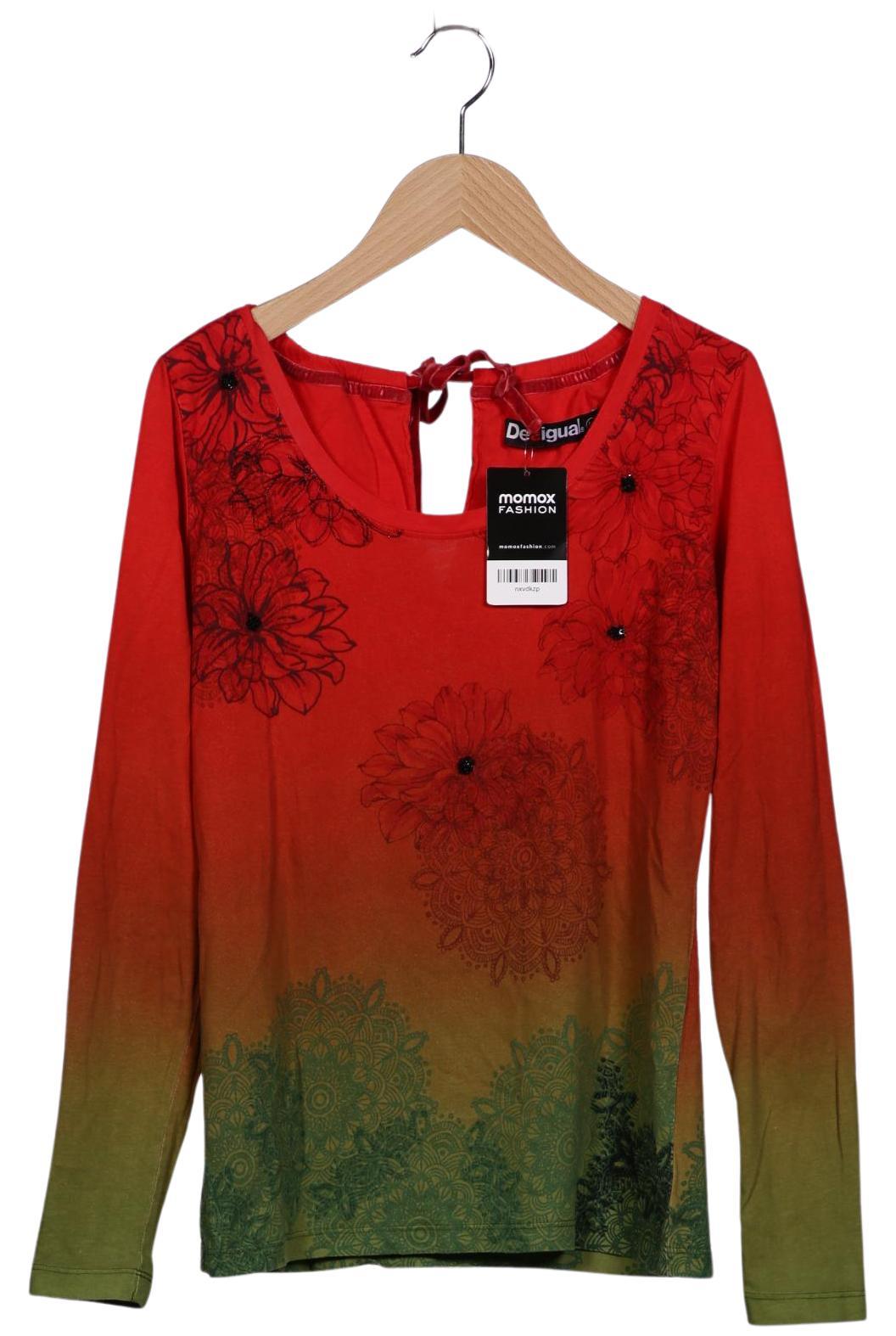 

Desigual Damen Langarmshirt, mehrfarbig, Gr. 38
