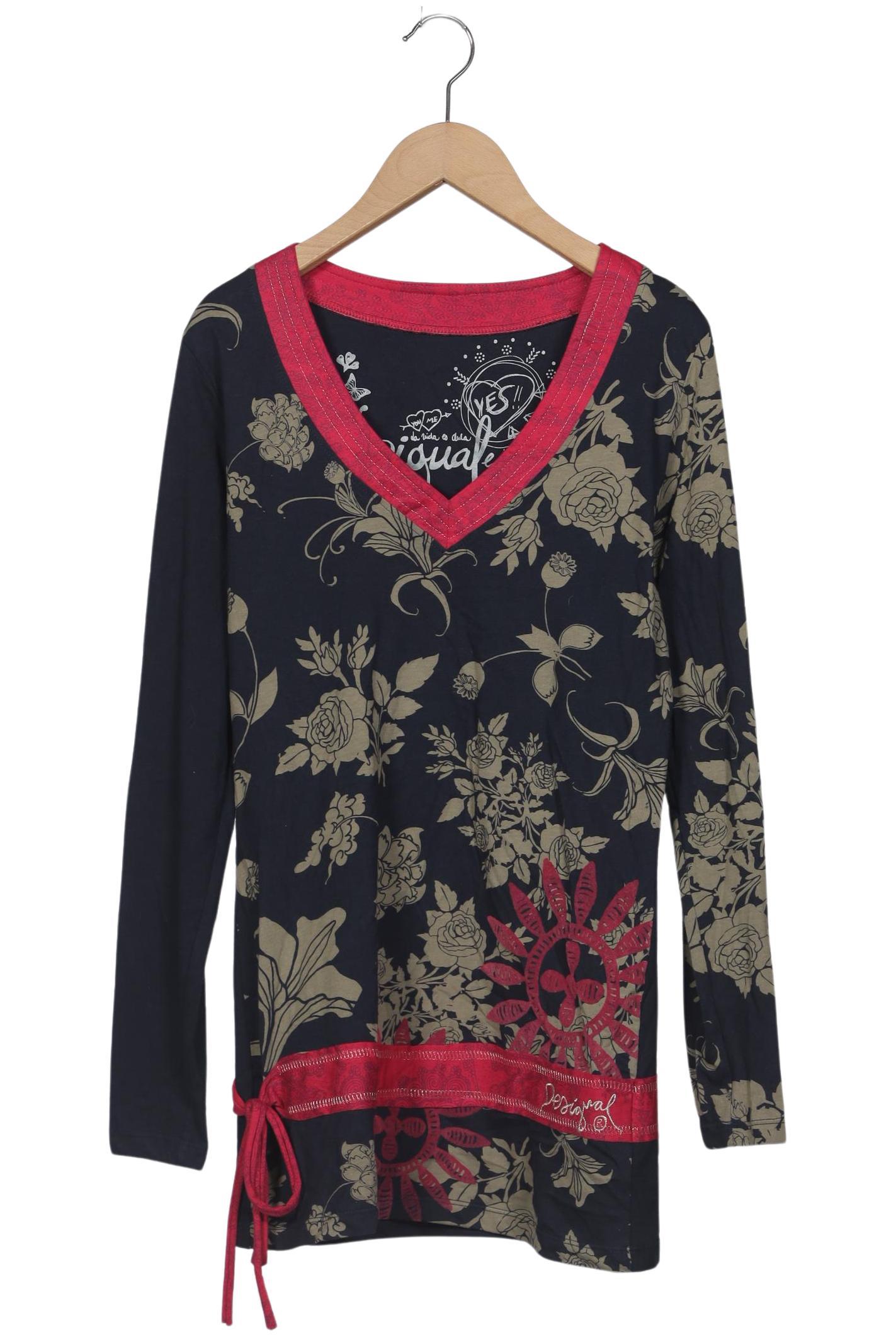 

Desigual Damen Langarmshirt, mehrfarbig, Gr. 42