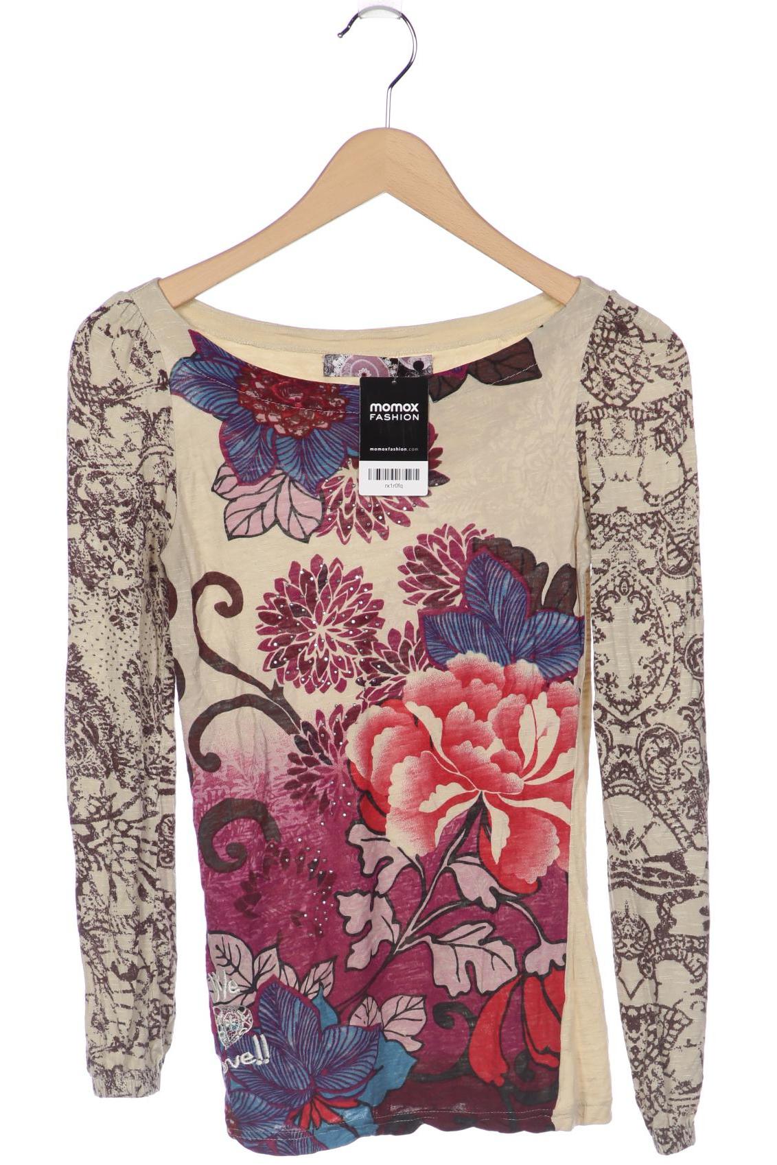 

Desigual Damen Langarmshirt, beige