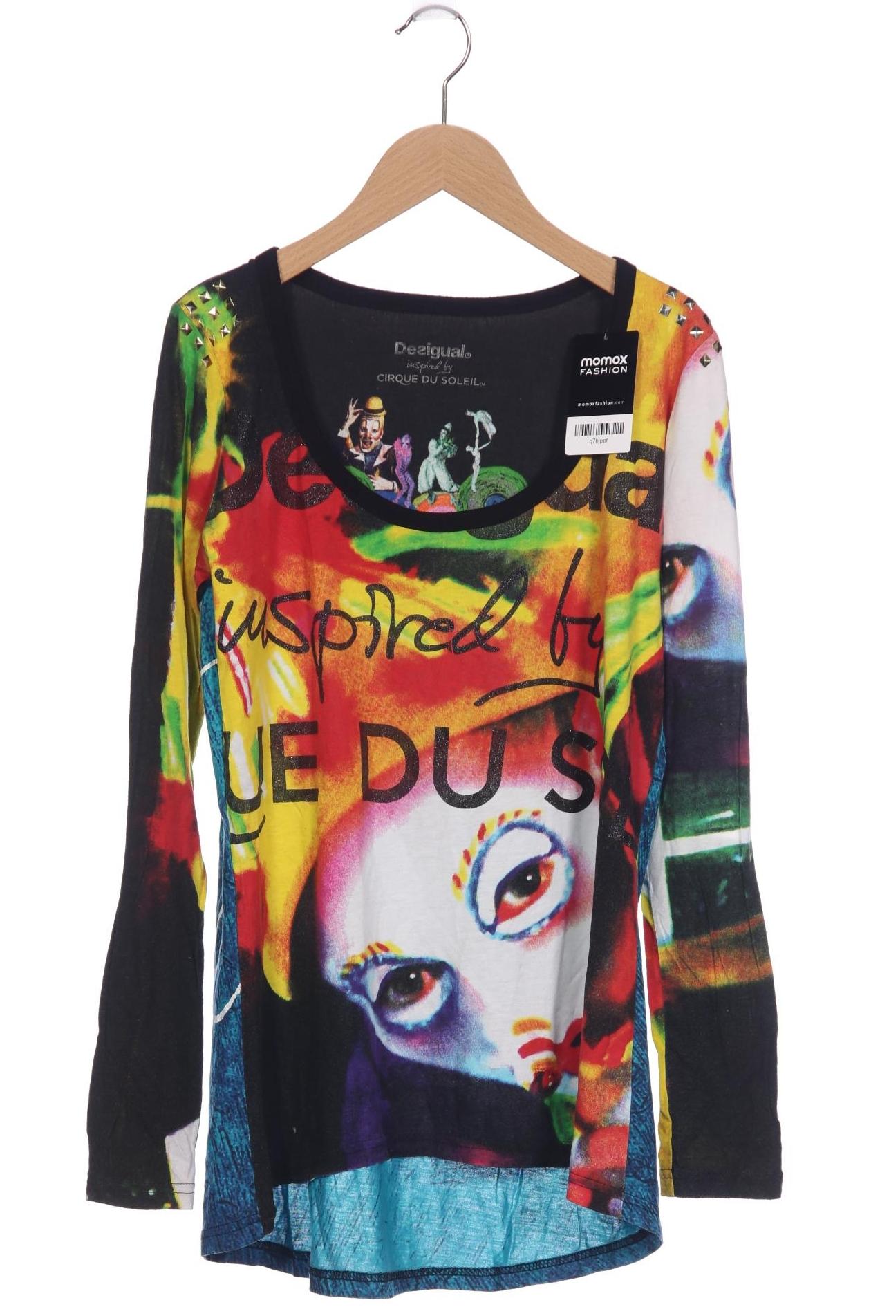 

Desigual Damen Langarmshirt, mehrfarbig, Gr. 42