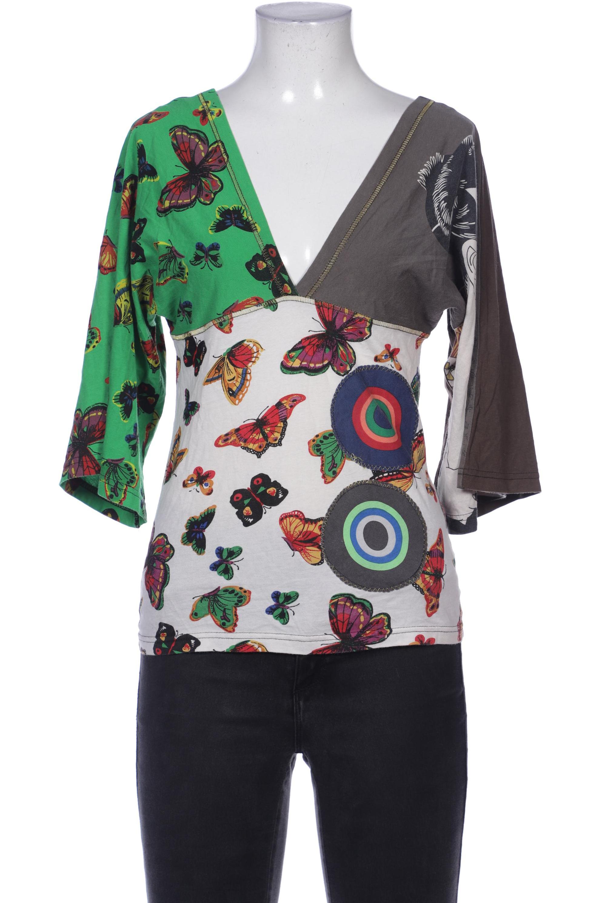 

Desigual Damen Langarmshirt, mehrfarbig, Gr. 36