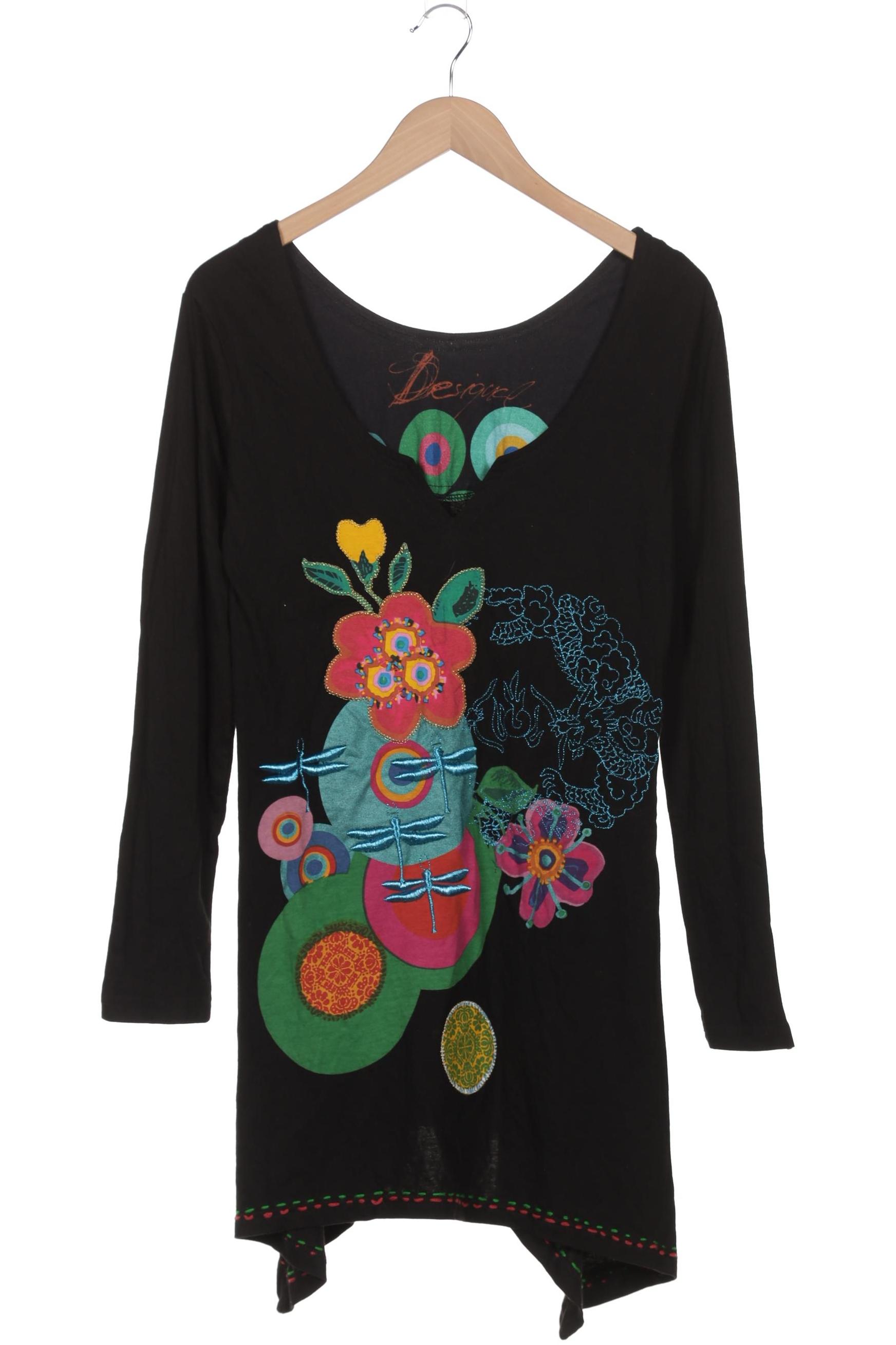 

Desigual Damen Langarmshirt, schwarz, Gr. 44