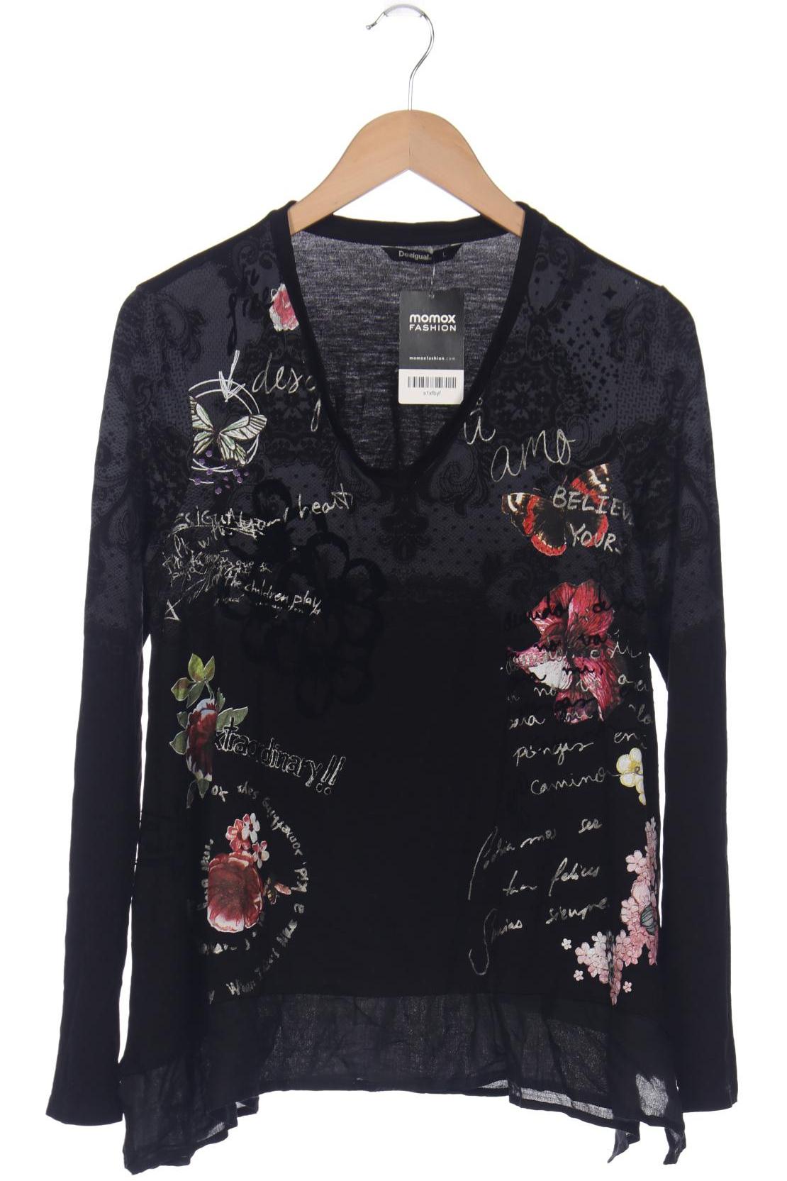 

Desigual Damen Langarmshirt, schwarz