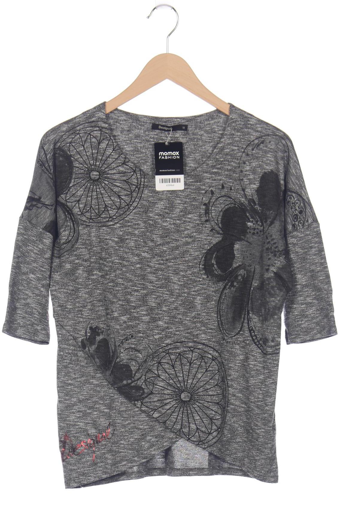 

Desigual Damen Langarmshirt, grau, Gr. 38