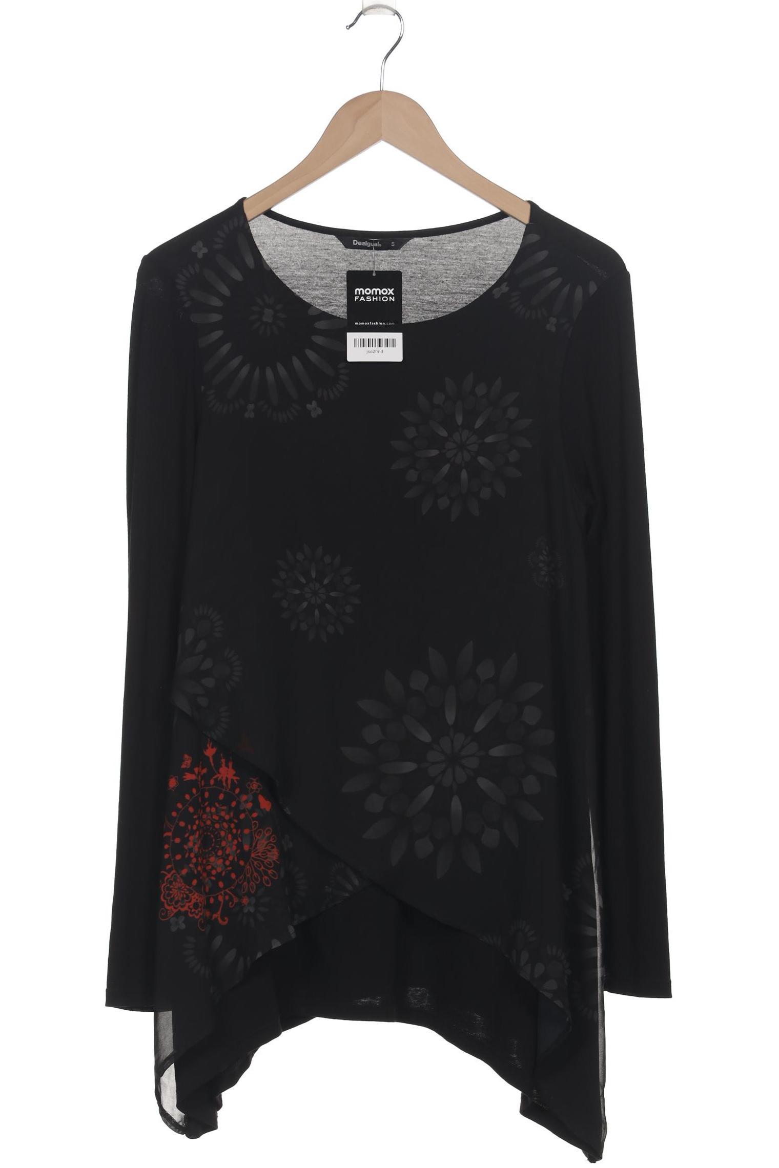 

Desigual Damen Langarmshirt, schwarz, Gr. 36