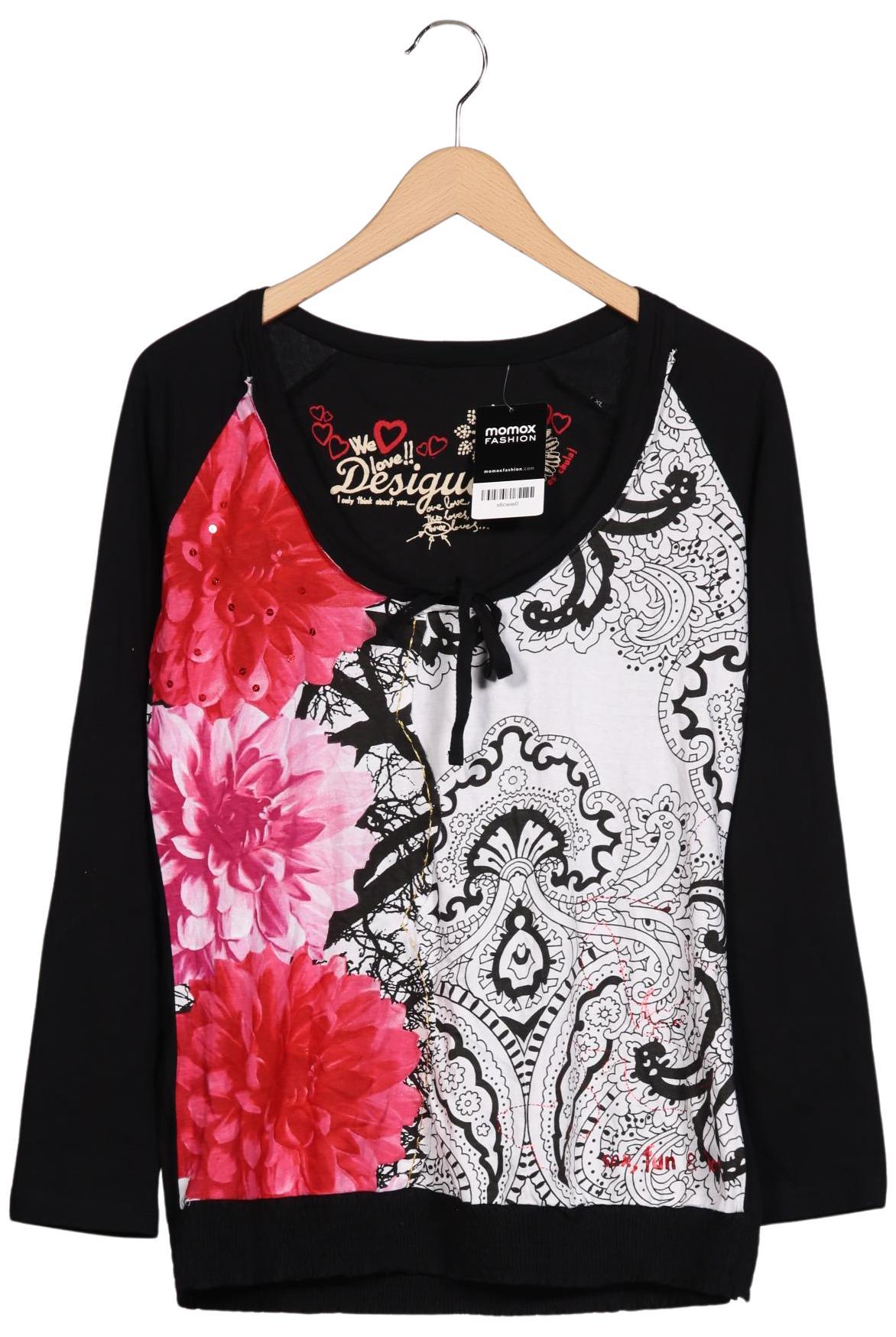 

Desigual Damen Langarmshirt, mehrfarbig, Gr. 44